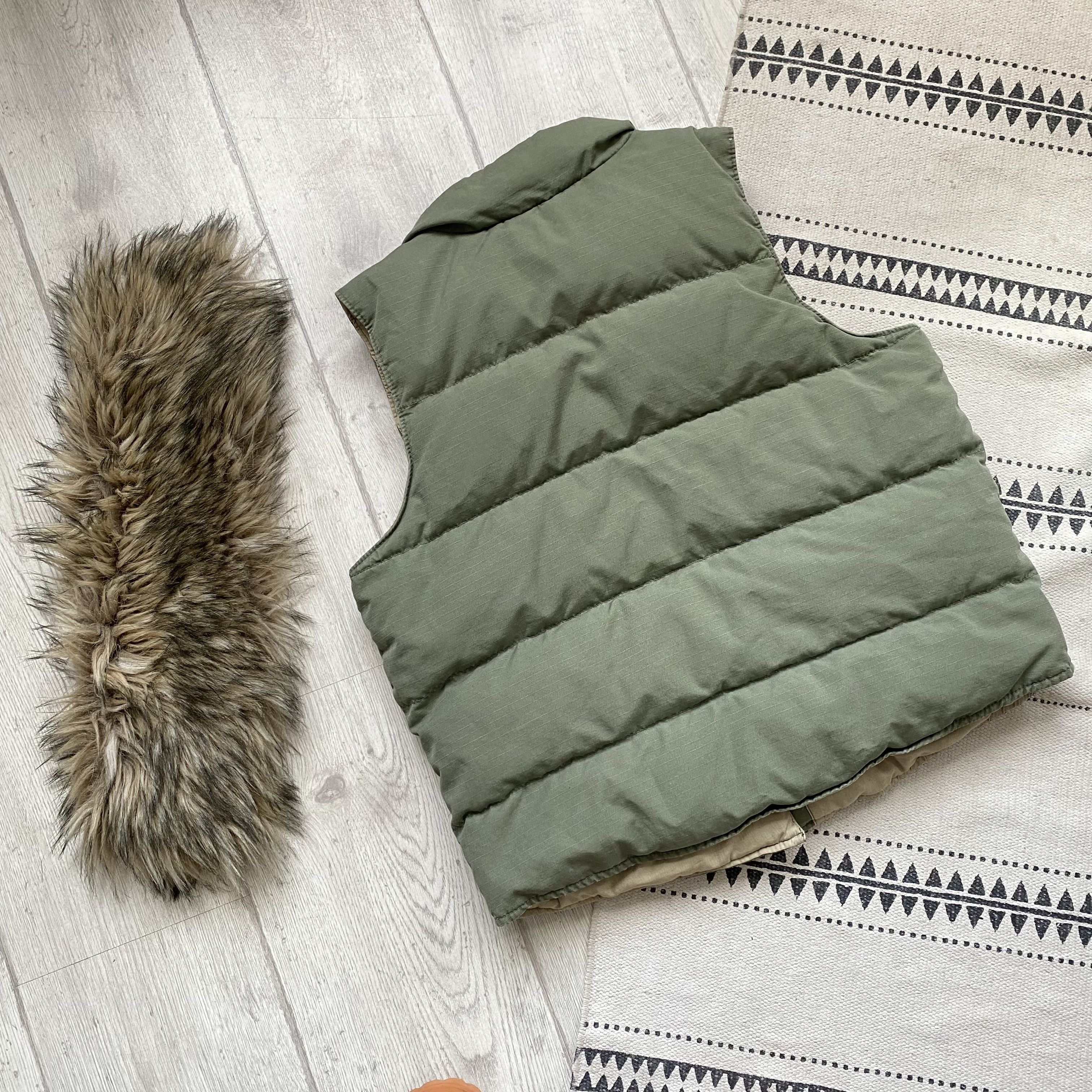Polo Ralph Lauren Faux Fur Vintage 90s Polo Ralph Lauren Duwn vest Y2K Size M / US 6-8 / IT 42-44 - 9 Thumbnail