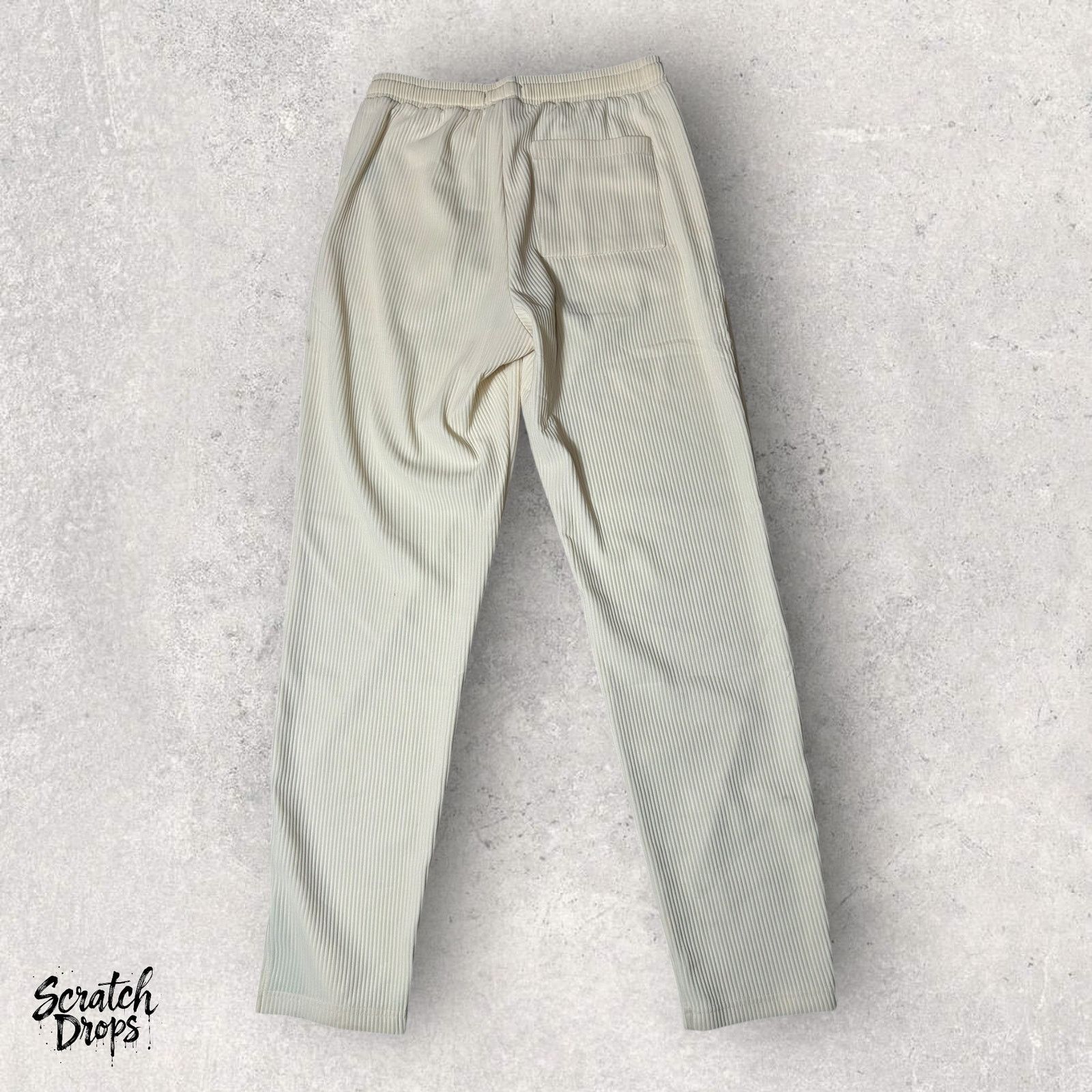 Other NWOT Men's Beige Ribbed Pants Size M Casual Trousers Apparel Size US 32 / EU 48 - 4 Thumbnail
