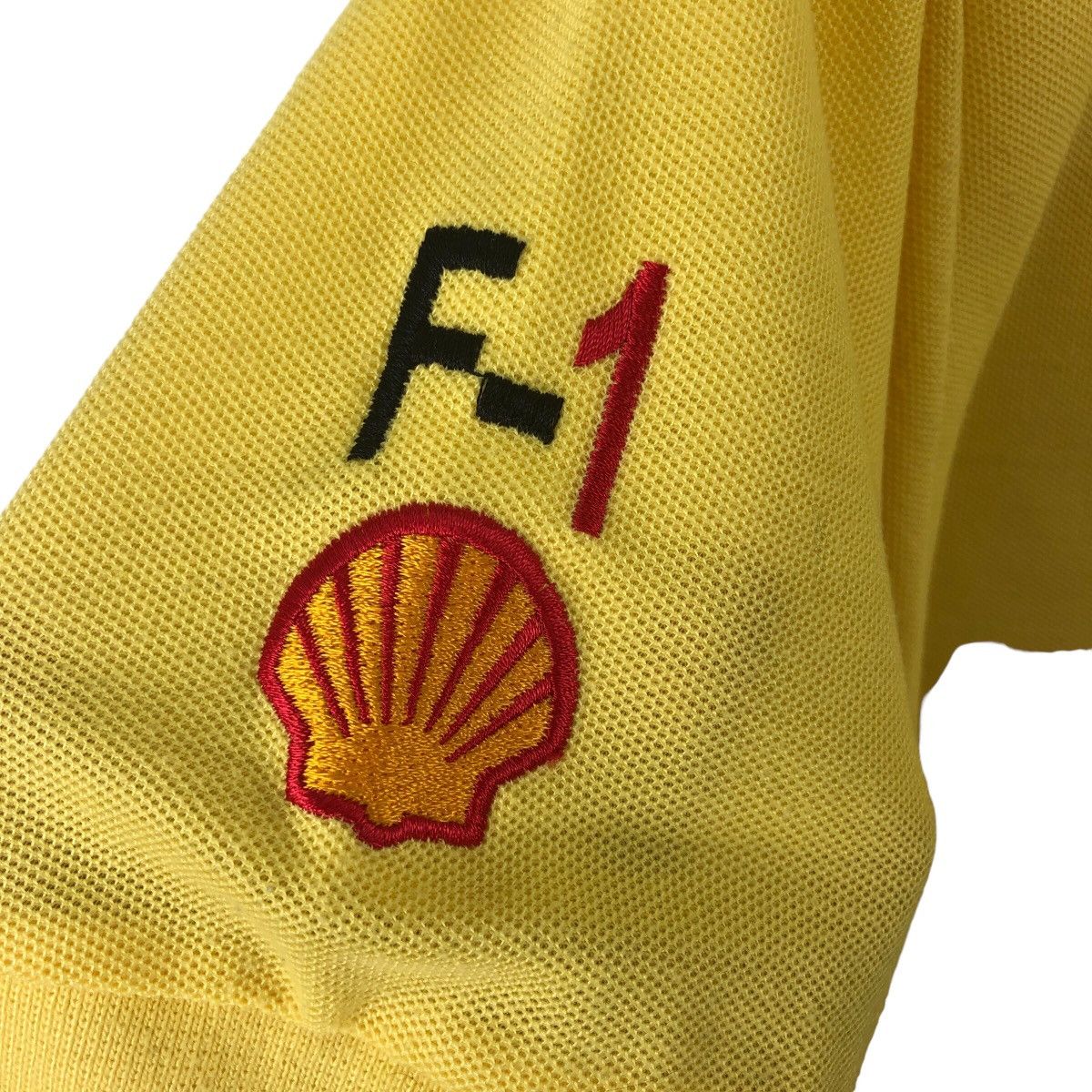 Ferrari × Formula 1 Pick!! Vtg Y2K SCUDERIA FERRARI Shell Racing F-1 Polo Tees Size US L / EU 52-54 / 3 - 9 Thumbnail