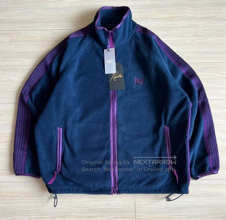 Needles Needles Embroidered fleece zipper jacket Size US M / EU 48-50 / 2 - 3 Thumbnail