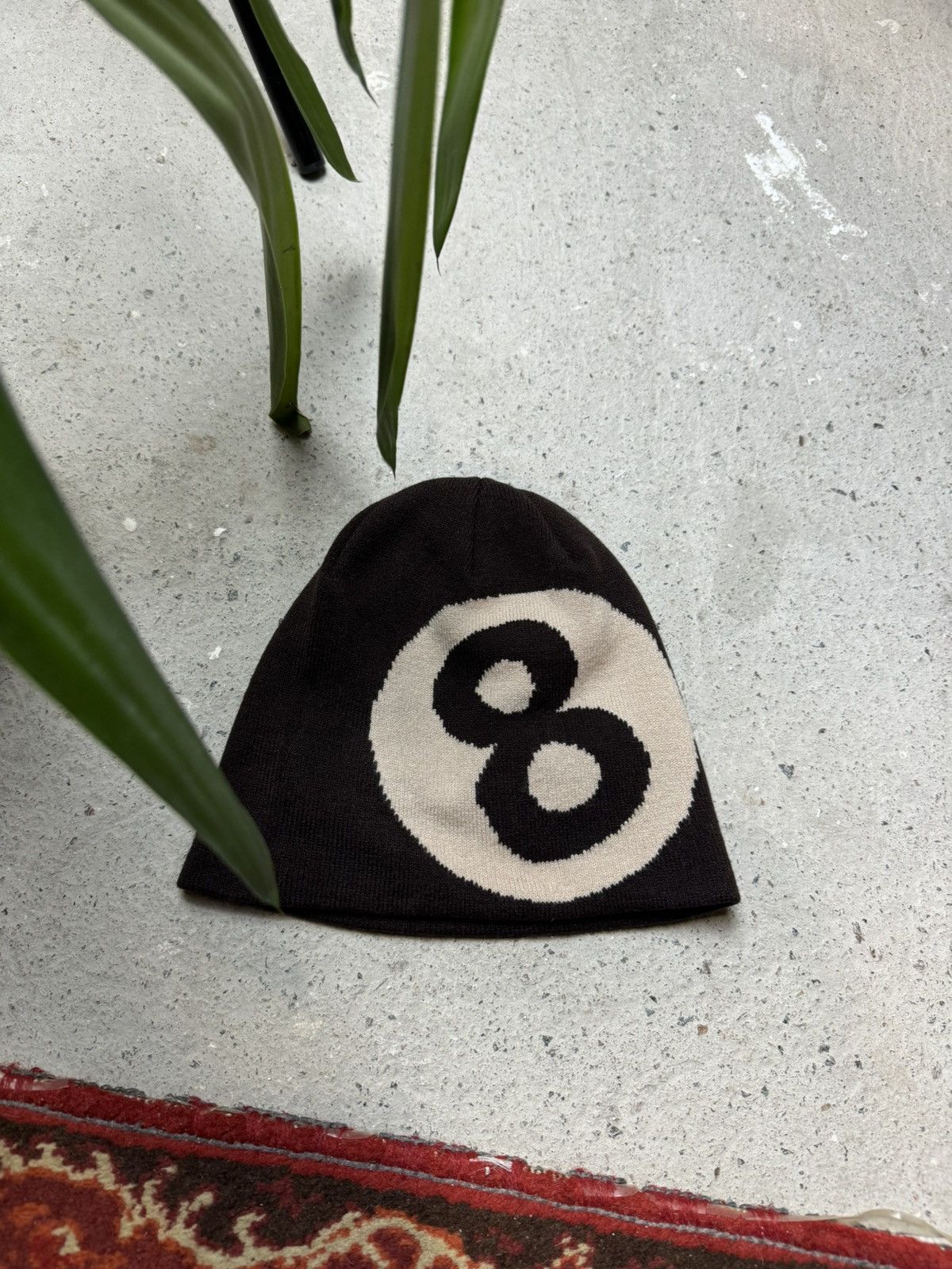 Japanese Brand × Vintage Vintage Y2K Sk 8 Ball Skaters Stussy Style Rap Hat Cap Size ONE SIZE - 1 Thumbnail