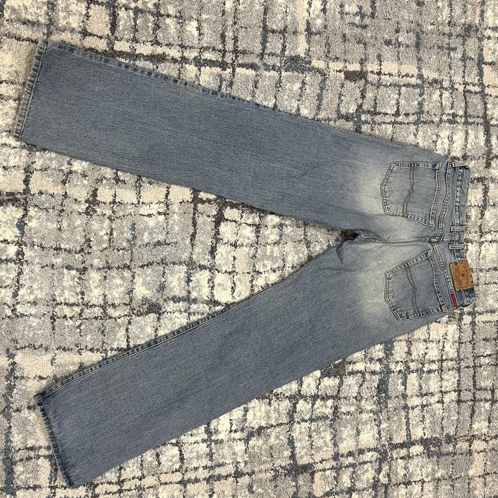Lucky Brand Lucky Brand Jeans Dungarees Men 32 Light Blue Straight Leg 5-Pocket Denim Cotton USA Mexico Regular Medium Wash Vintage No (Zip) Size US 32 / EU 48 - 3 Thumbnail