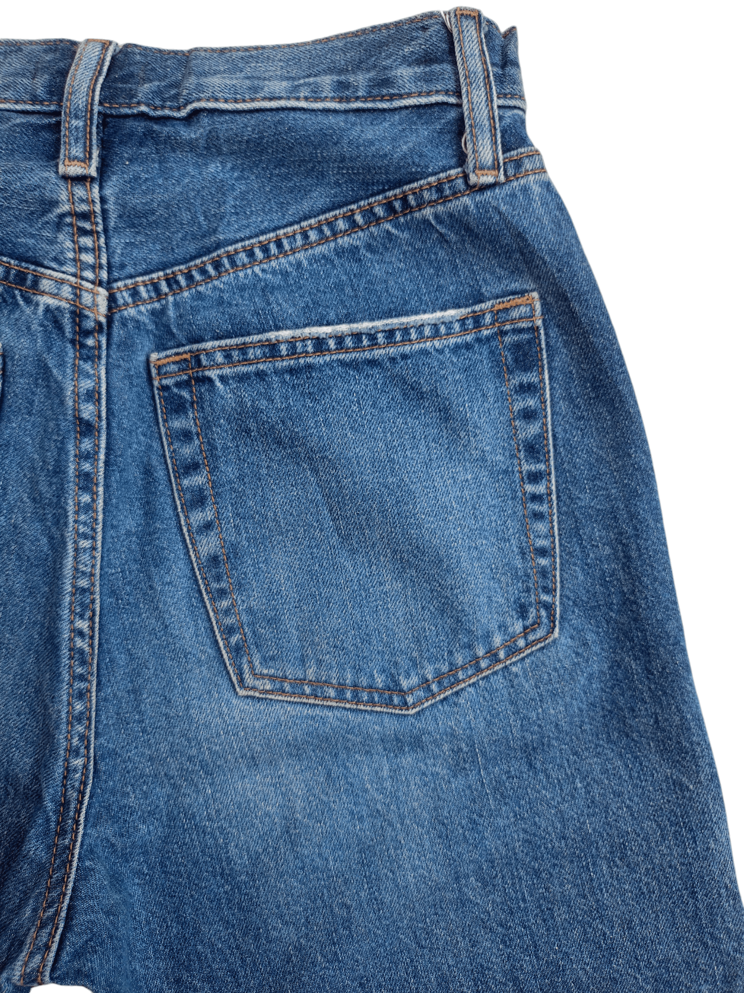 Kaihara Denim × Uniqlo × Vintage UNIQLO Regular, Straight Cut Vintage Denim Size 24" / US 00 / IT 34 - 22 Thumbnail