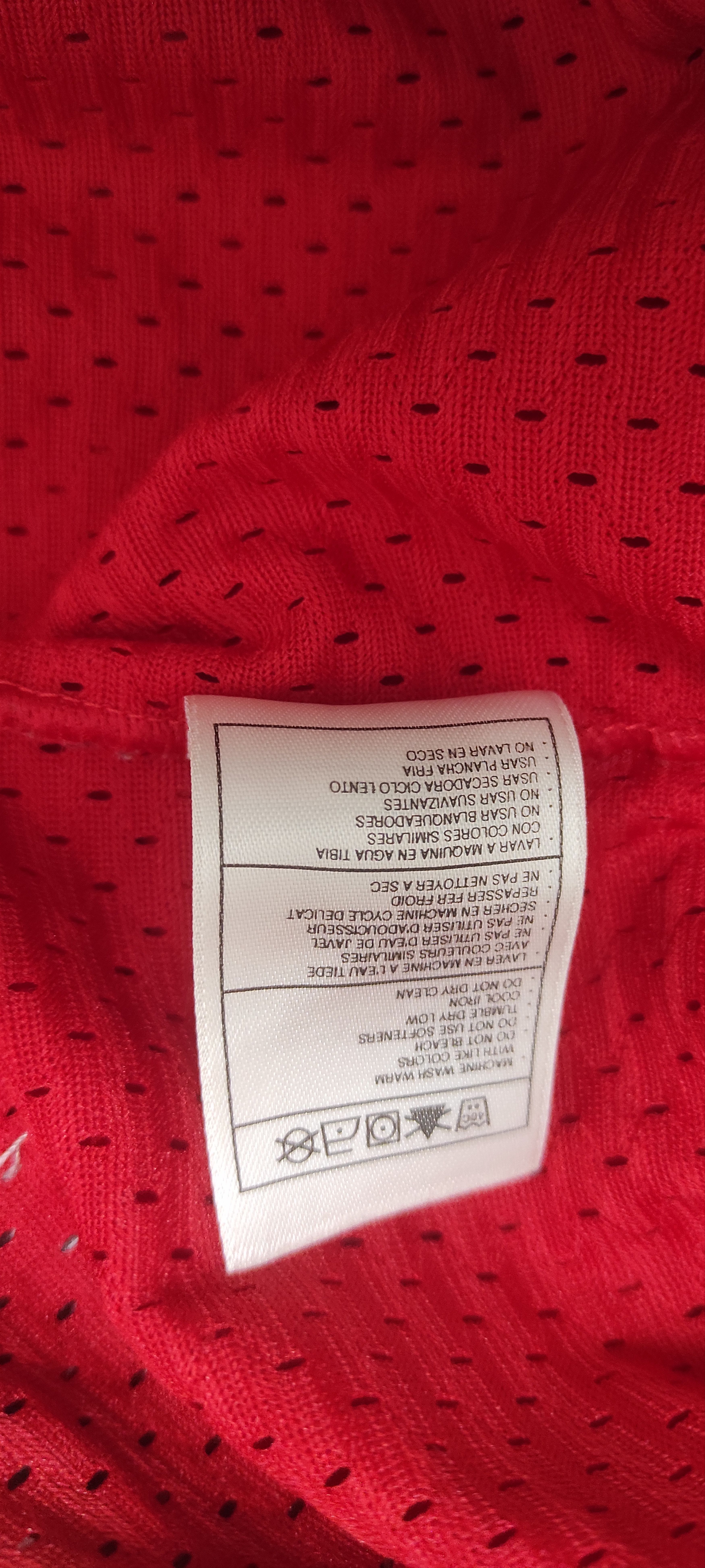 Nike Michael Jordan Chicago Bulls Red Nike Jersey NBA Basketball Size US XXL / EU 58 / 5 - 5 Thumbnail