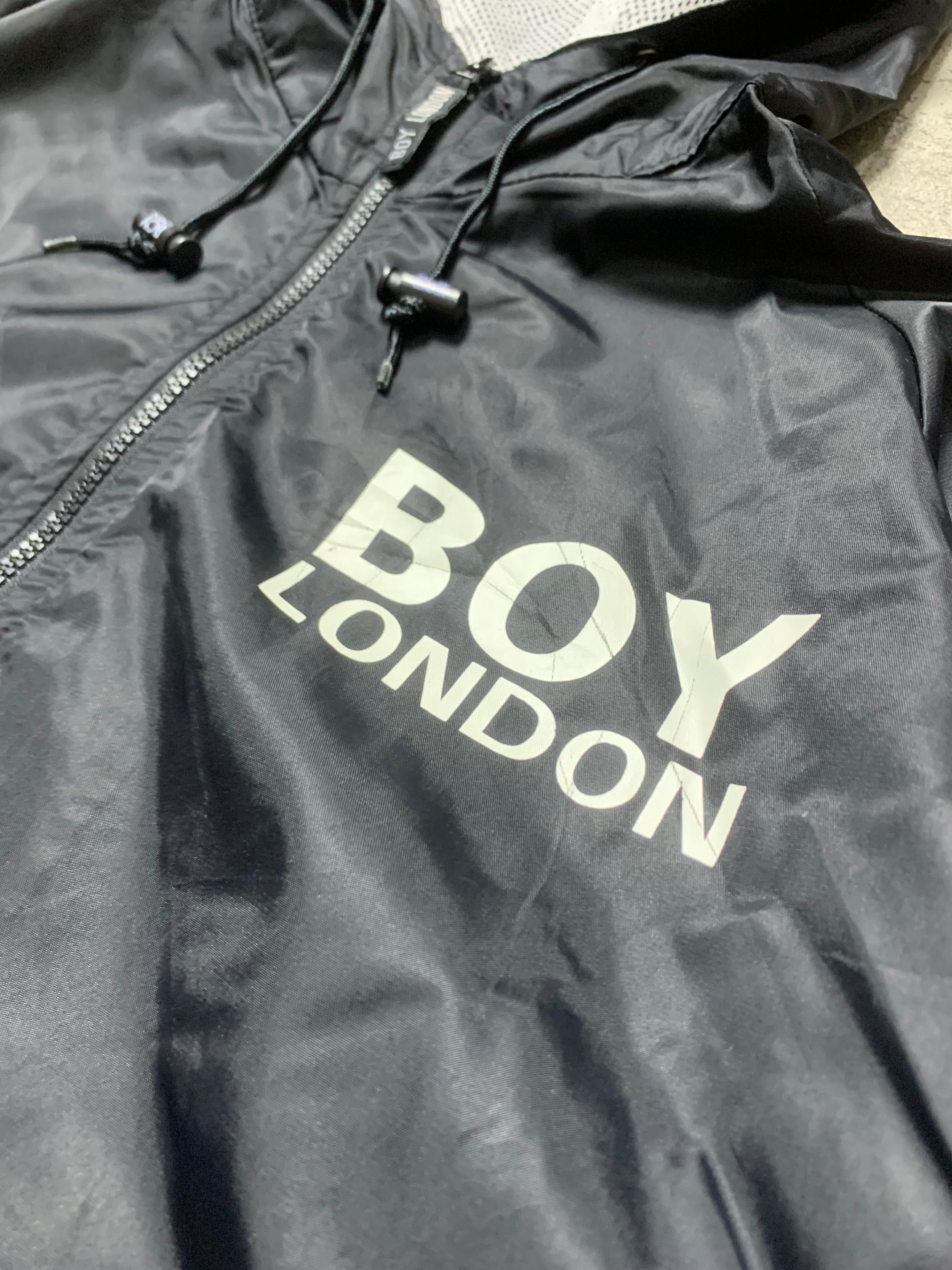 Boy London 2000s Boy London - Black Jacket Big Logo Rare Boy London Size US L / EU 52-54 / 3 - 3 Thumbnail