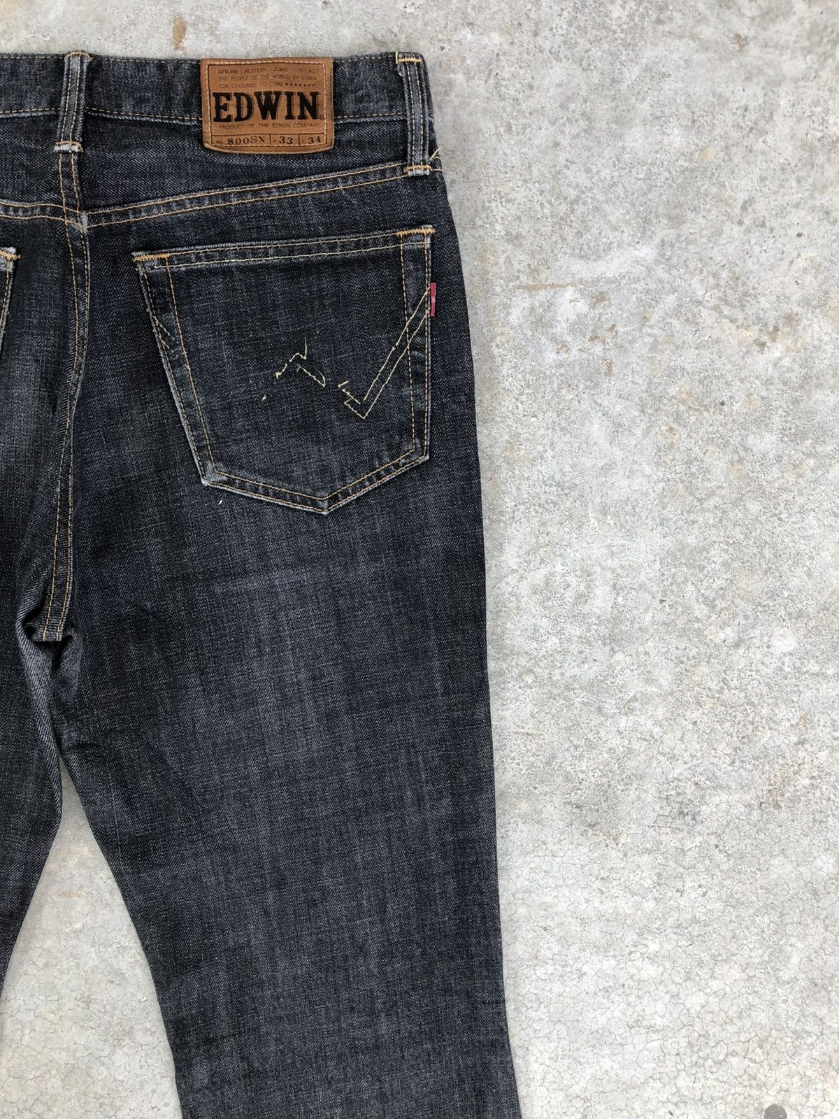 If Six Was Nine Japanese Edwin Flared Jeans Bootcut Jeans Distressed Size US 32 / EU 48 - 10 Thumbnail