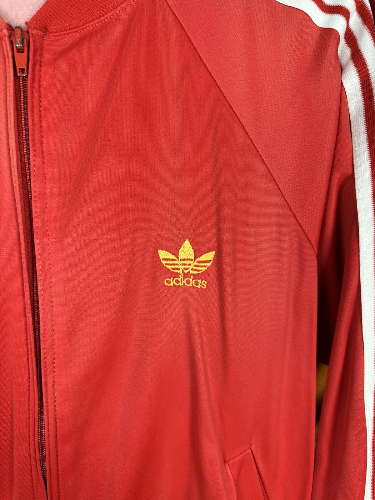 Adidas Vintage 70s Adidas Ventex HC Lugano Switzerland Track top Size US L / EU 52-54 / 3 - 7 Thumbnail