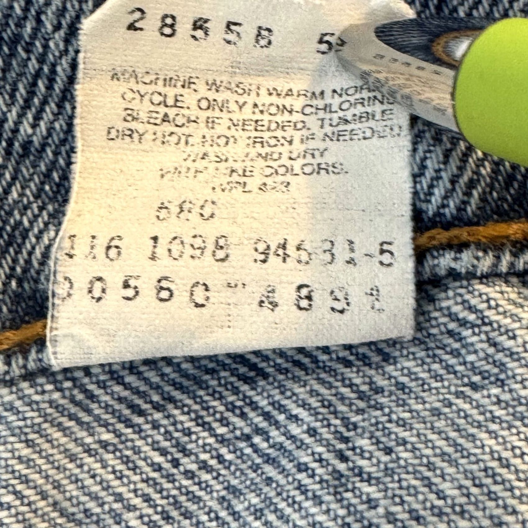 Levi's VINTAGE Levi's 560 Jeans Shirt Hat? Size US 42 / EU 58 - 6 Thumbnail