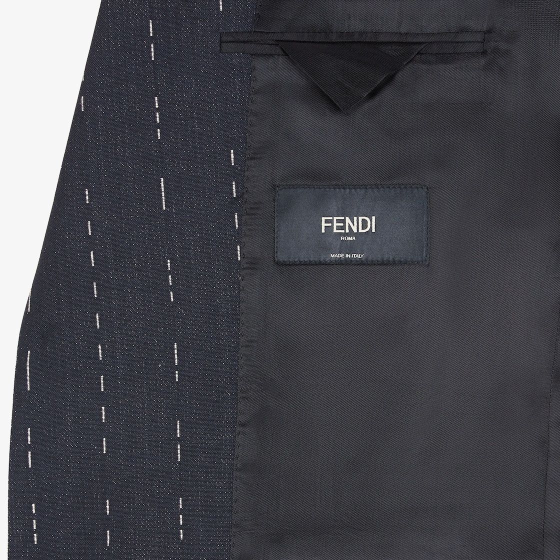 Fendi o1s1wg111025 Jacket in Blue Size US XL / EU 56 / 4 - 4 Thumbnail