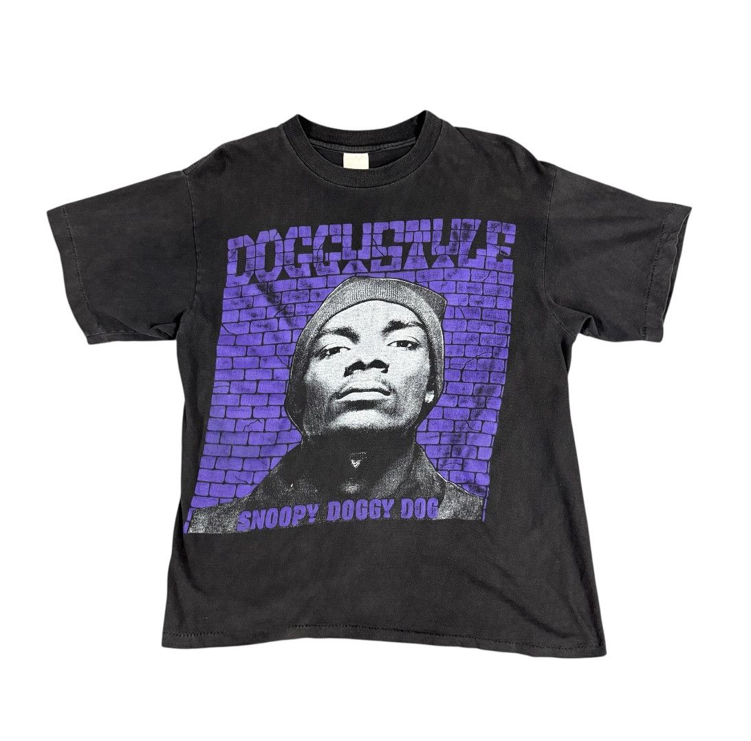 Vintage Vintage 90s Snoop Dogg Big Face Rap Tee Size US L / EU 52-54 / 3 - 3 Thumbnail