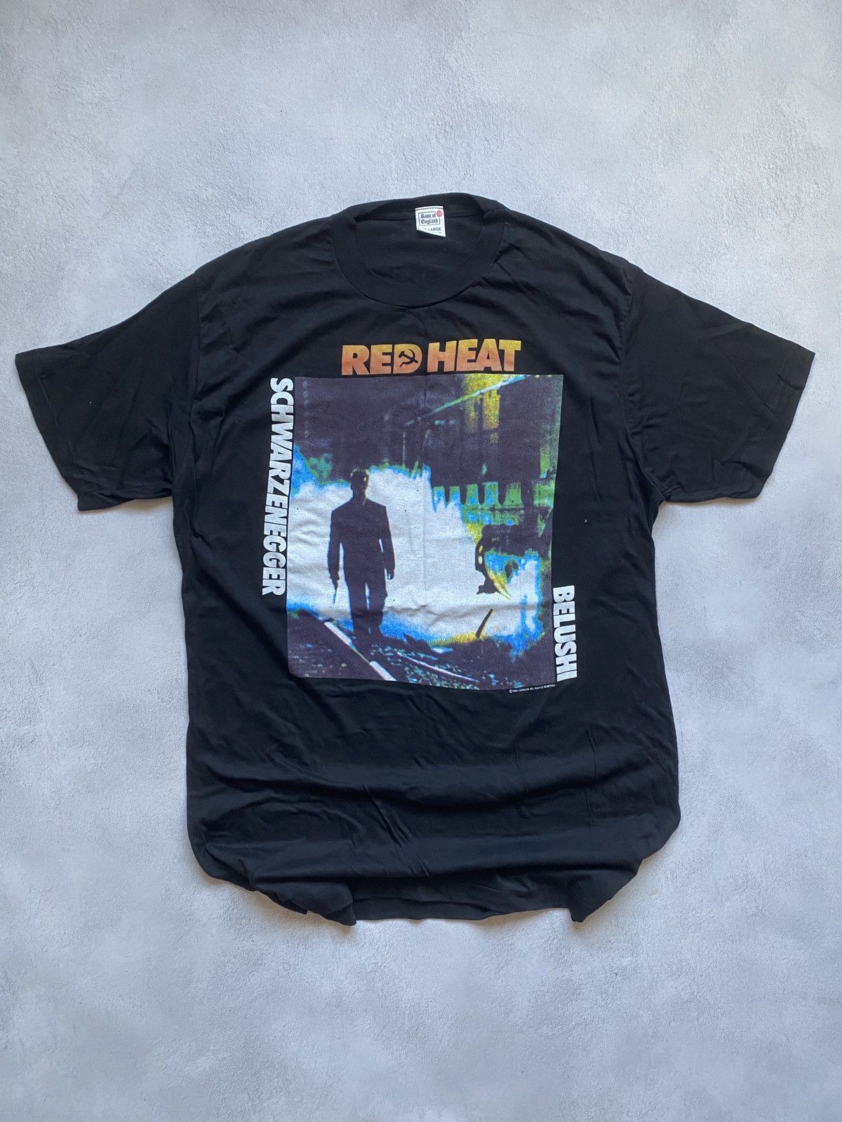 Vintage Vintage red heat schwarznegger Size US XL / EU 56 / 4 - 1 Thumbnail