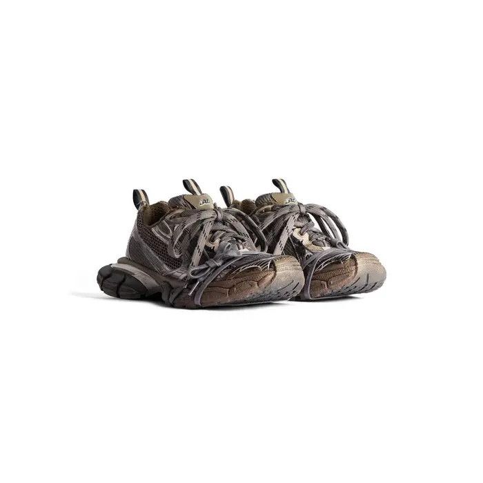 Balenciaga o1bcso1str0426 3XL Sneakers Worn-Out in Brown Size US 11 / EU 44 - 4 Thumbnail