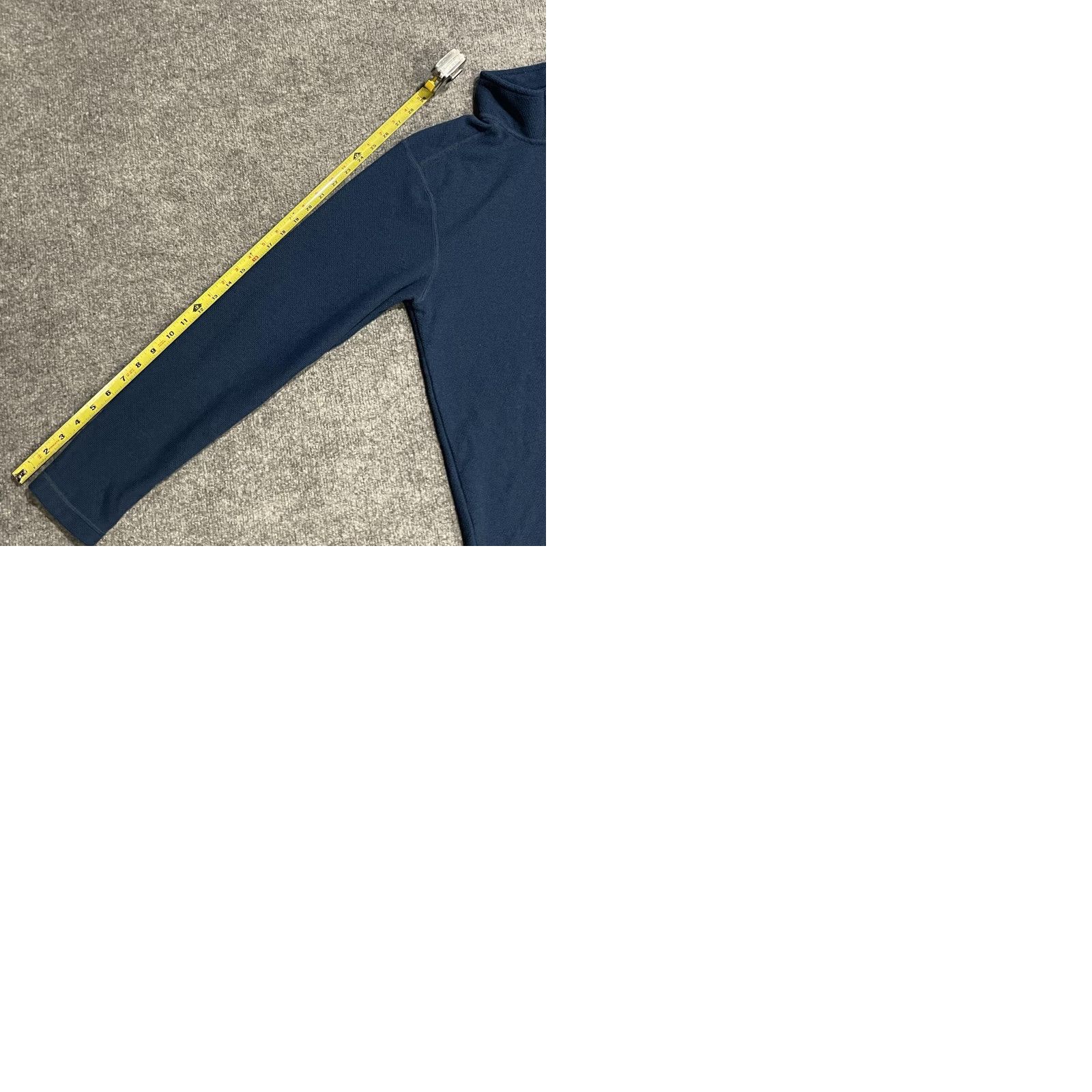 The North Face The North Face Textured Cap Rock Fleece 1/4 Zip Pullover M Blue Lightweight NF0A3YR1 Mens Regular Fit Mock Neck Long Sleeve 100% Polyester Hiking Size US M / EU 48-50 / 2 - 9 Thumbnail