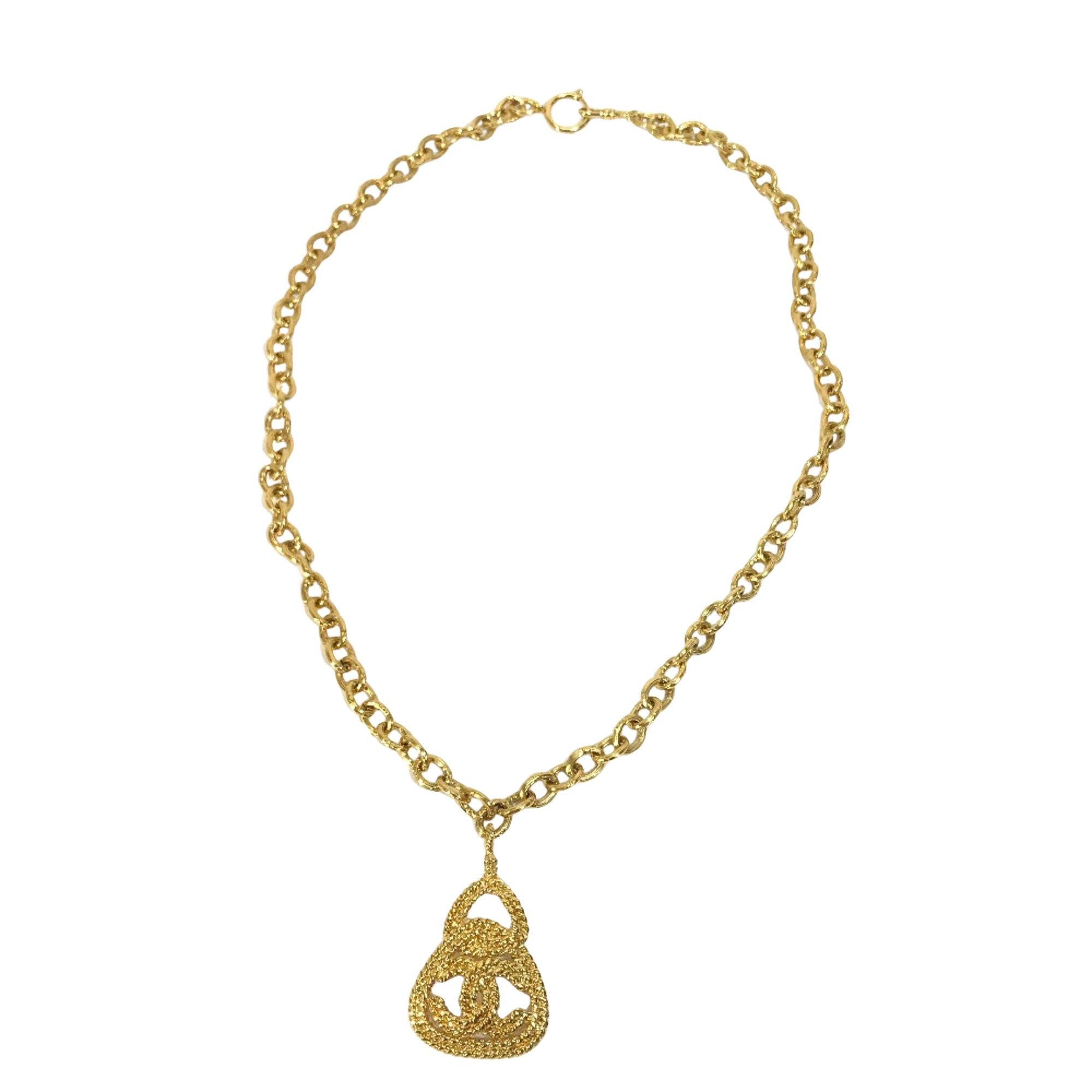 Chanel Chanel Coco Mark necklace Size ONE SIZE - 1 Thumbnail