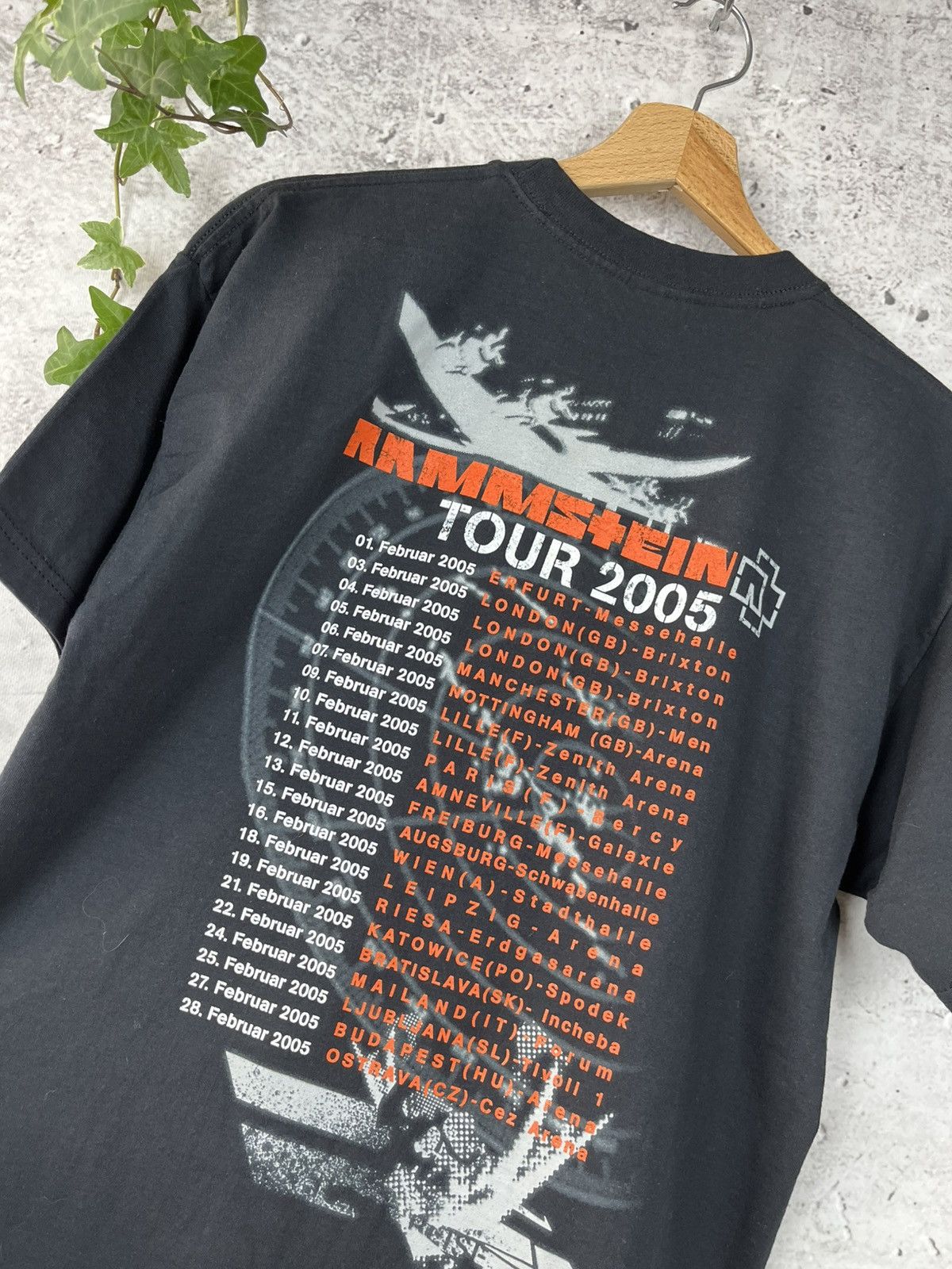 Band Tees Rammstein 2005 tour t-shirt vintage band merch M Size US M / EU 48-50 / 2 - 3 Thumbnail