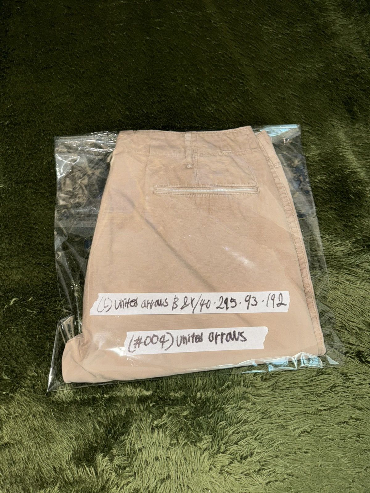 United Arrows [L] United Arrows Beauty & Youth pocket washed chino pants Size US 32 / EU 48 - 12 Thumbnail