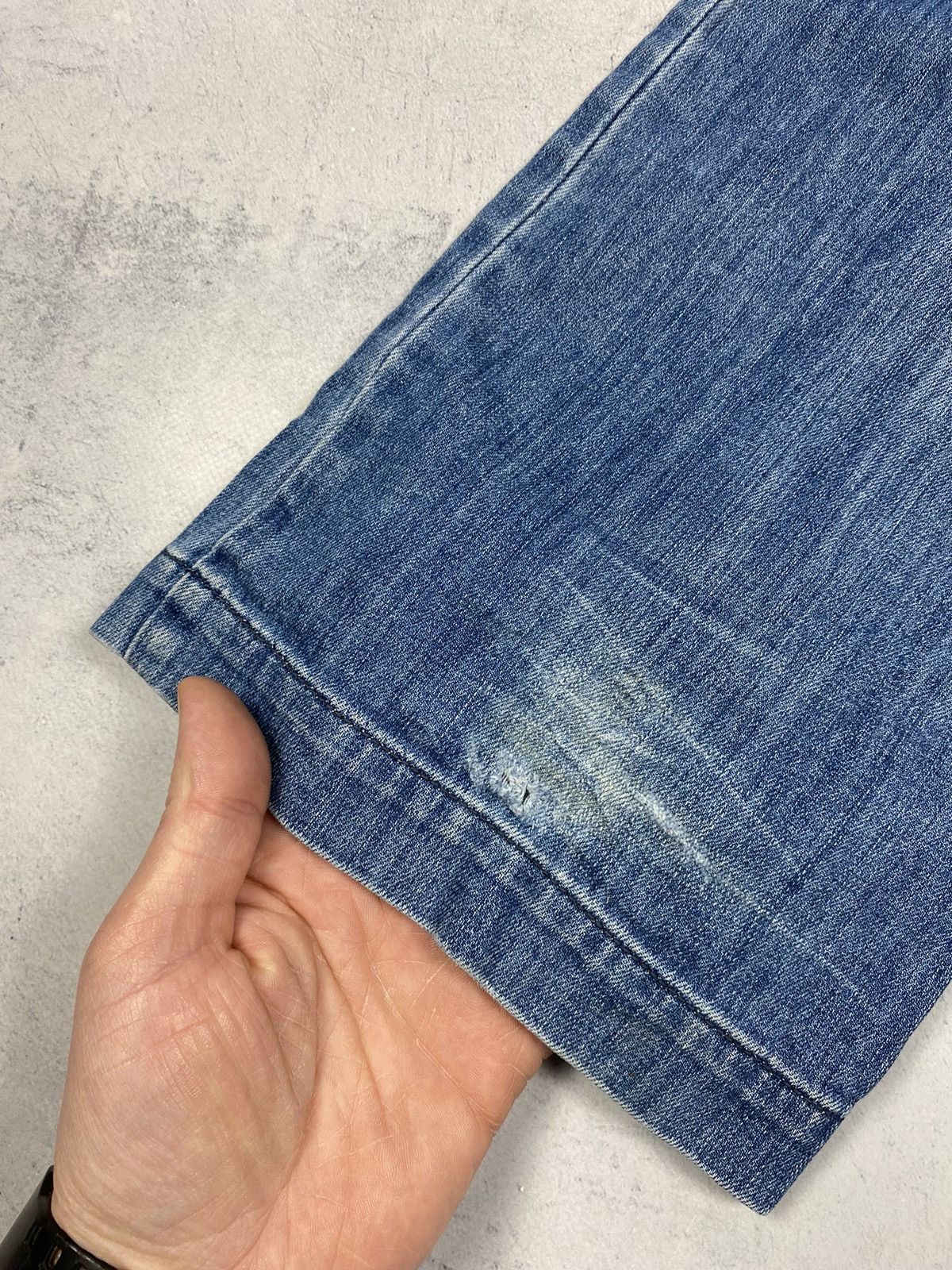 Gucci Gucci Boot Cut Blue Jeans Luxury Italy Designer Women Size 26" / US 2 / IT 38 - 9 Thumbnail