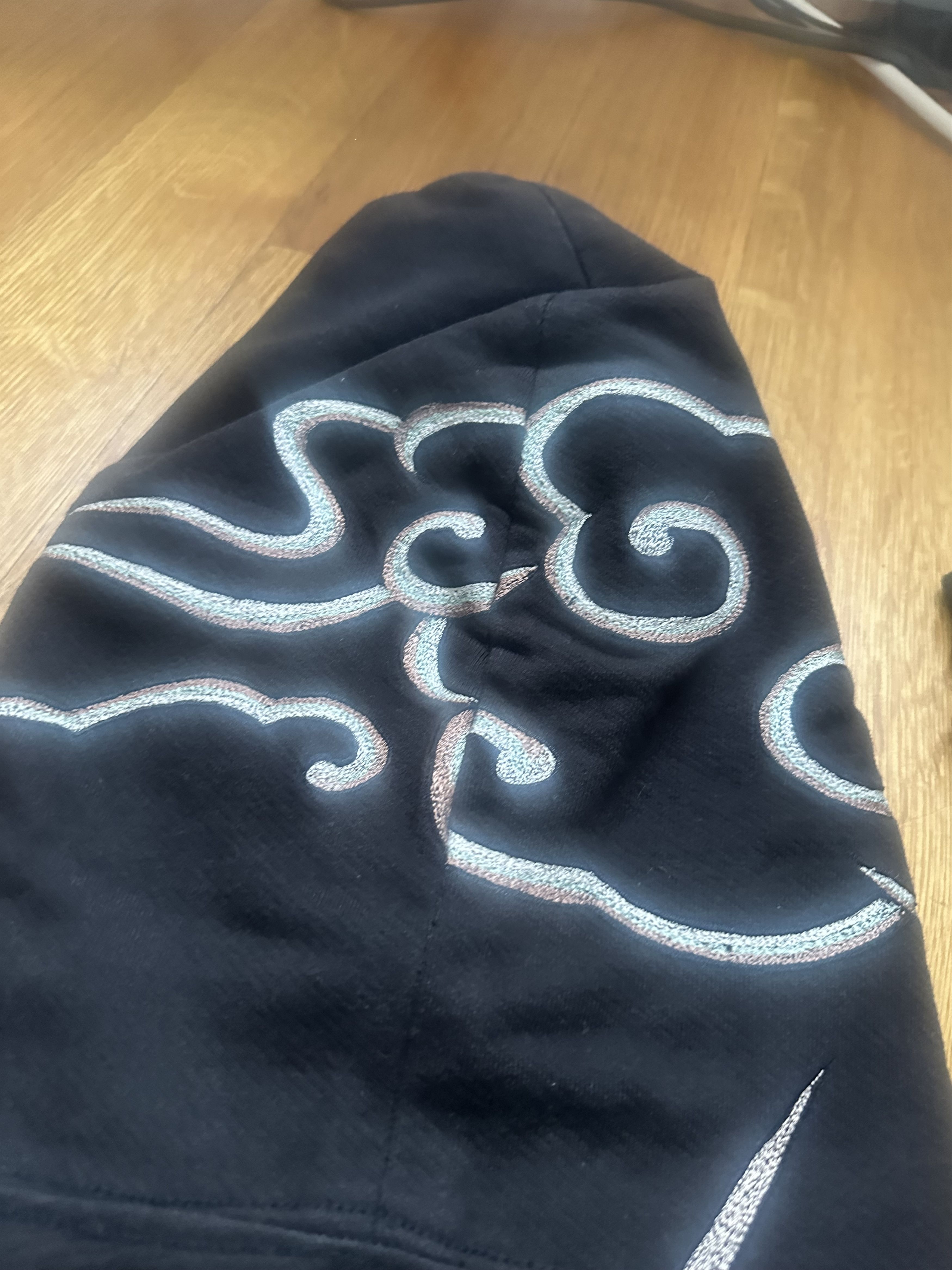 Maharishi Maharisha Black Embroidered Dragon Hoodie - Size L Size US M / EU 48-50 / 2 - 5 Thumbnail