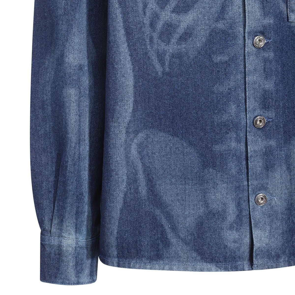 Off-White o1y0325 Denim Shirt in Blue Size US L / EU 52-54 / 3 - 3 Thumbnail