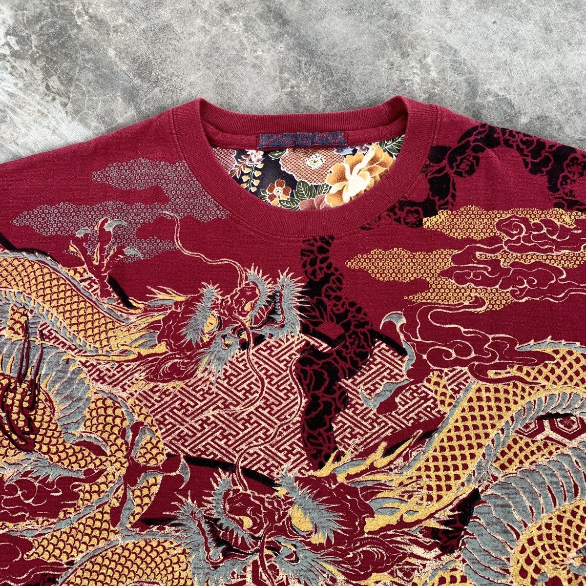 Karakuri Tamashii Karakuri Tamashi Dragon AOP Japan Designer Tshirt Size US L / EU 52-54 / 3 - 5 Thumbnail
