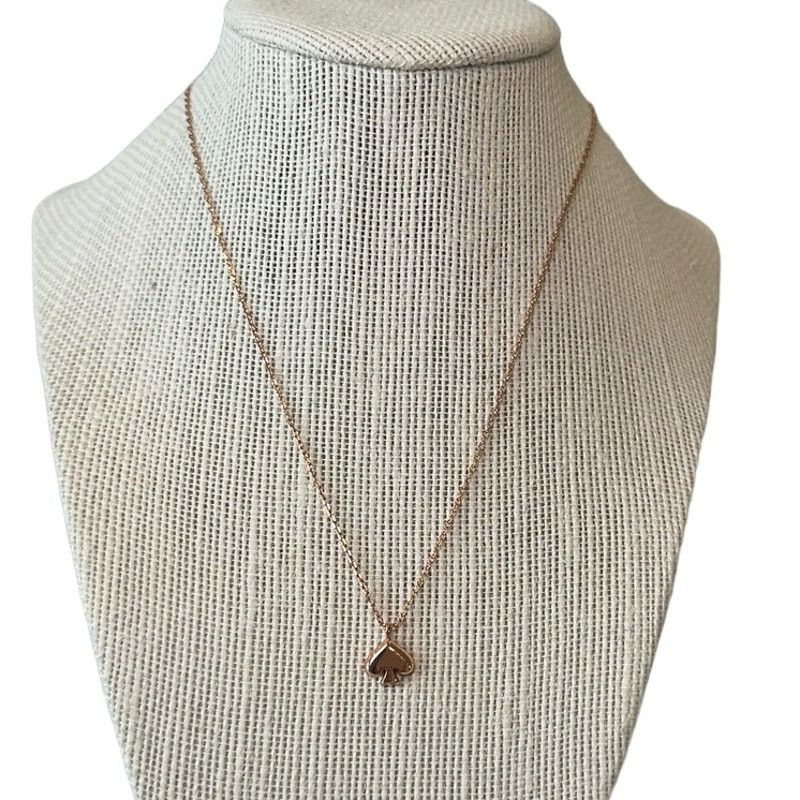Kate Spade Kate Spade Everyday Spade Metal Mini Pendant Necklace Size ONE SIZE - 1 Thumbnail