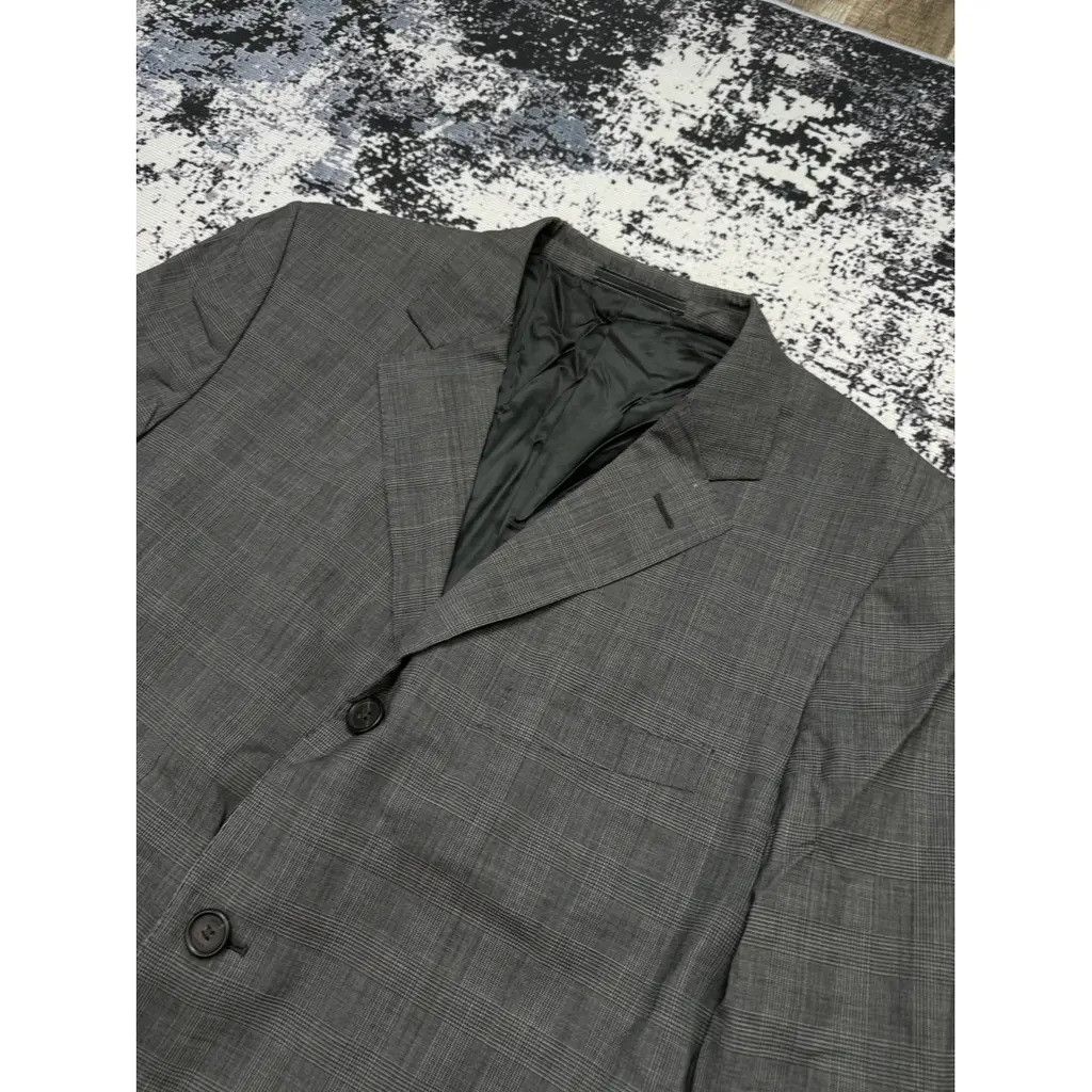 Gucci Gucci Suit Jacket Grey Size 54 fit XL Size US XL / EU 56 / 4 - 4 Thumbnail