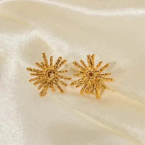 Jewelry Sunbust earrings （1pairs） Size ONE SIZE - 1 Thumbnail