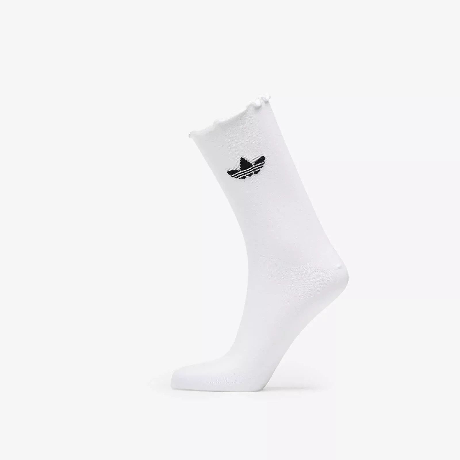 Adidas ADIDAS Originals Semi-Sheer Ruffle Crew Socks 2 Pairs HC9532 Size ONE SIZE - 5 Thumbnail