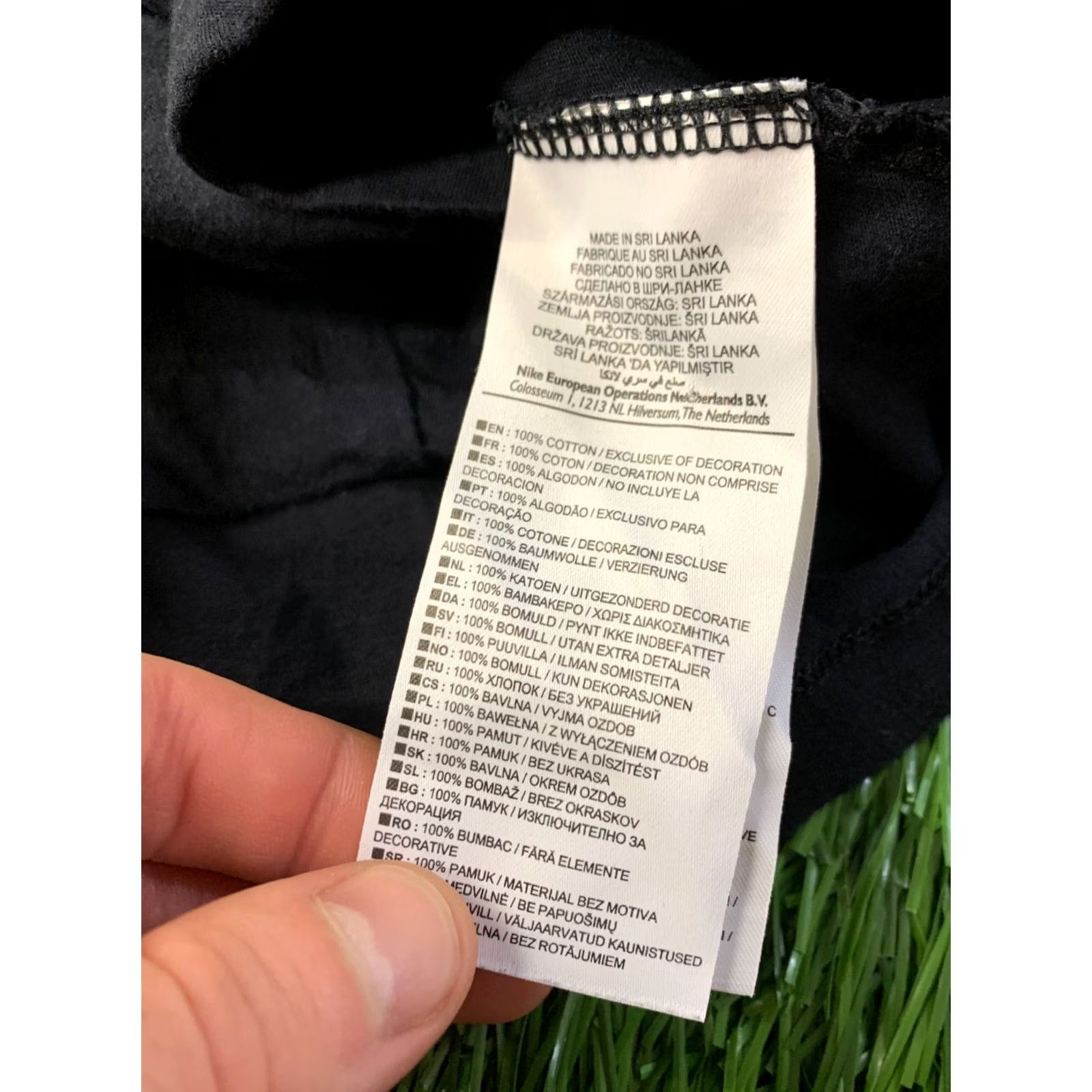 Nike NIKE Shirt Women 2012 ORIGINAL HAVE A NIKE DAY CASUAL Slim T-Shirt Jersey Size M Black Short Sleeve Crew Neck 100% Cotton RESTOCK Size M / US 6-8 / IT 42-44 - 5 Thumbnail