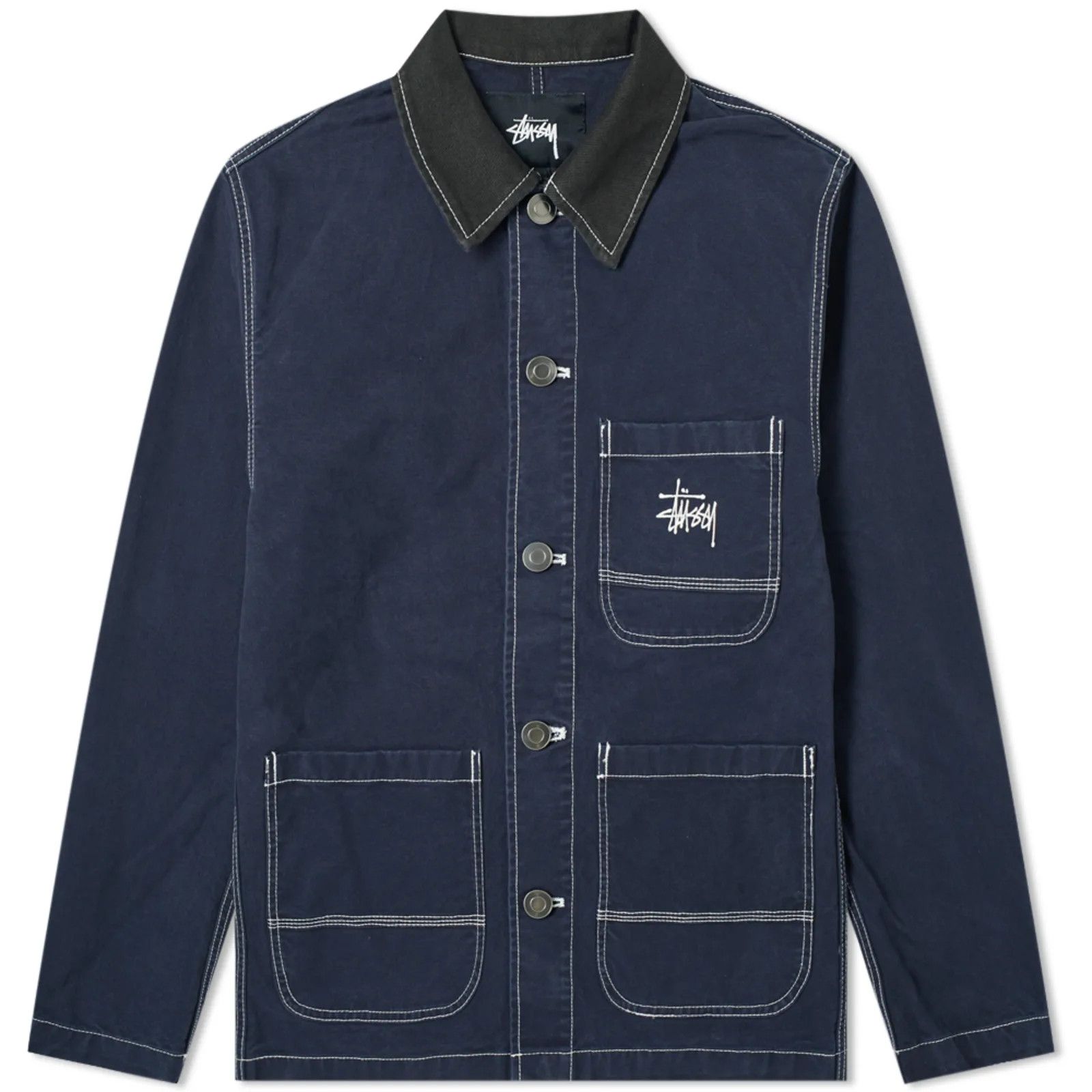 Stussy Stussy Brushed Moleskin Chore Jacket | Grailed