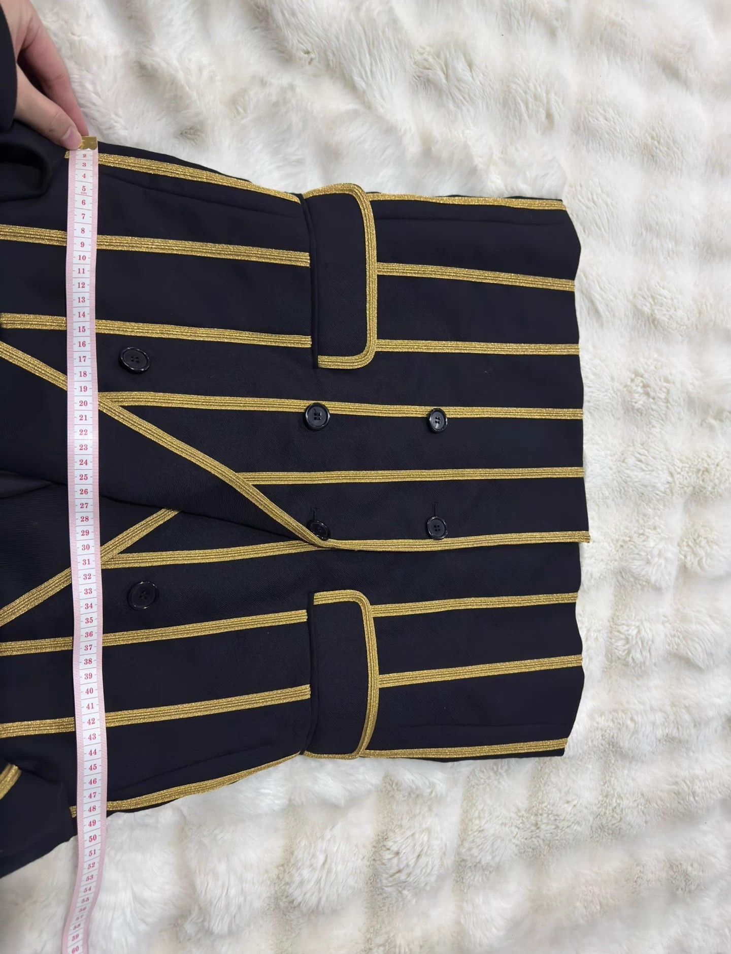 Saint Laurent Paris Saint Laurent YSL Black Gold Embroidered Suit 46 Size US S / EU 44-46 / 1 - 8 Thumbnail