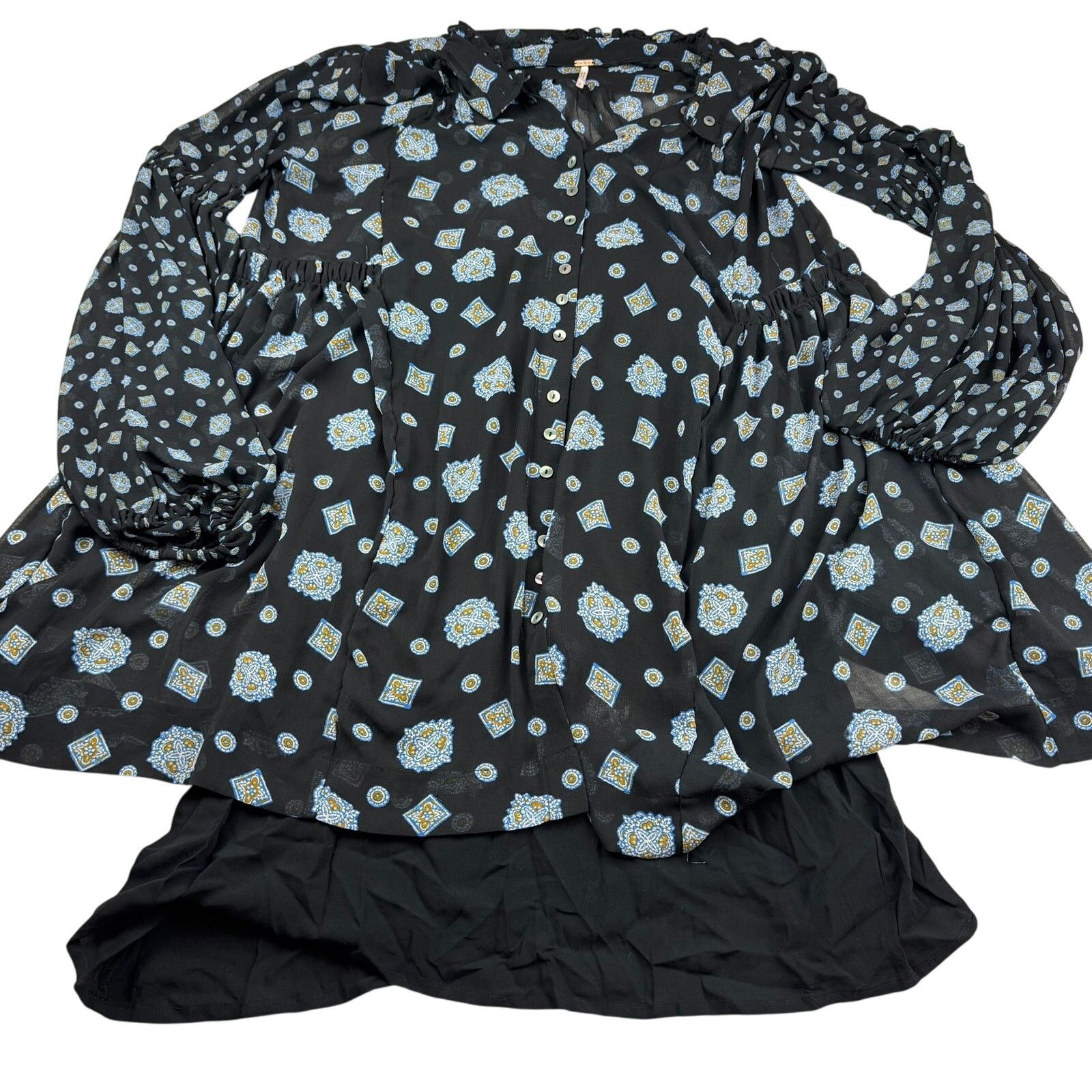 Free People Free People Turn Turn Mini Dress - Size Small Size S / US 4 / IT 40 - 1 Thumbnail