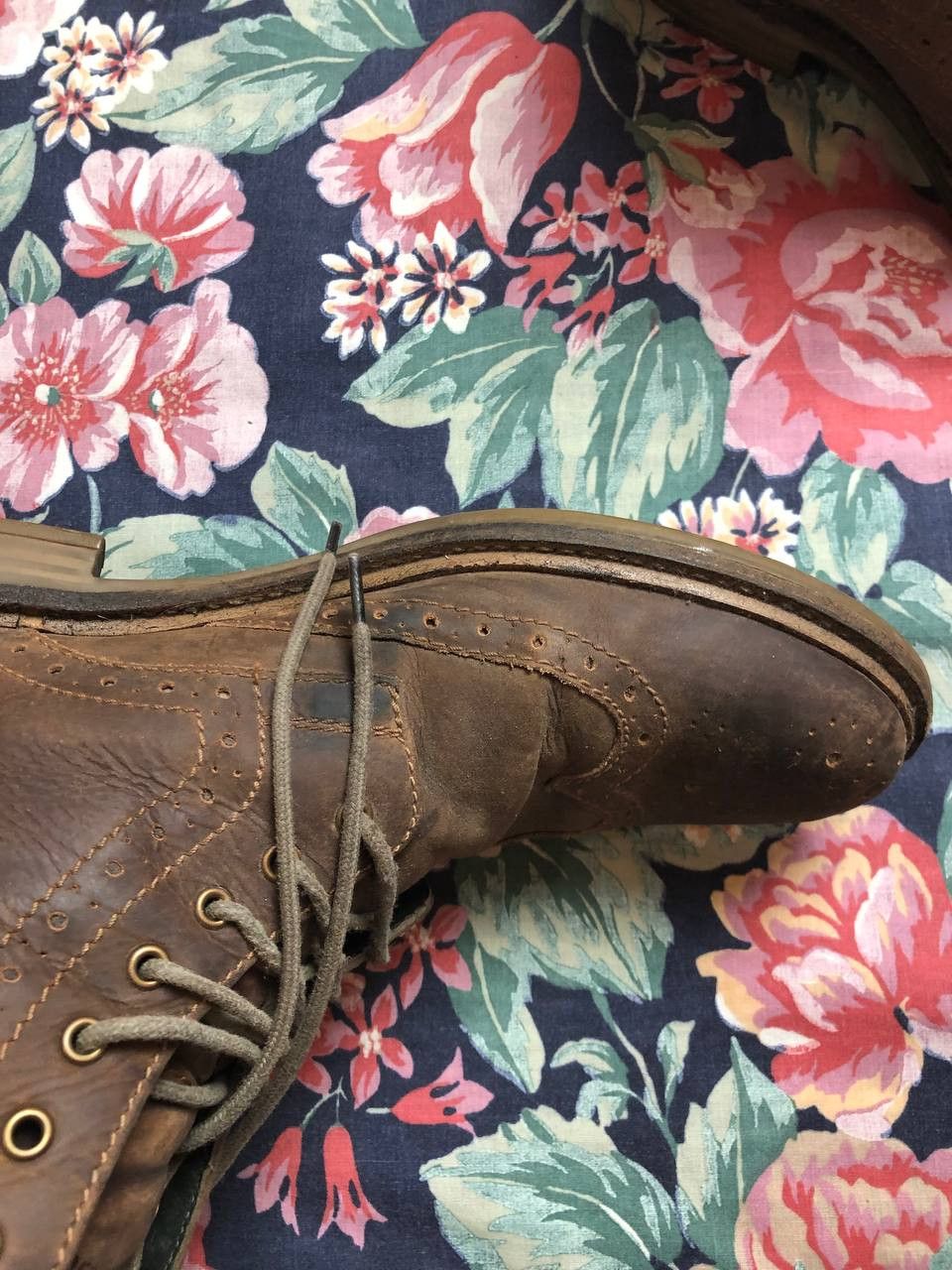 Barbour Barbour Belsay Leather Brogue Boots Size US 10 / EU 43 - 9 Thumbnail