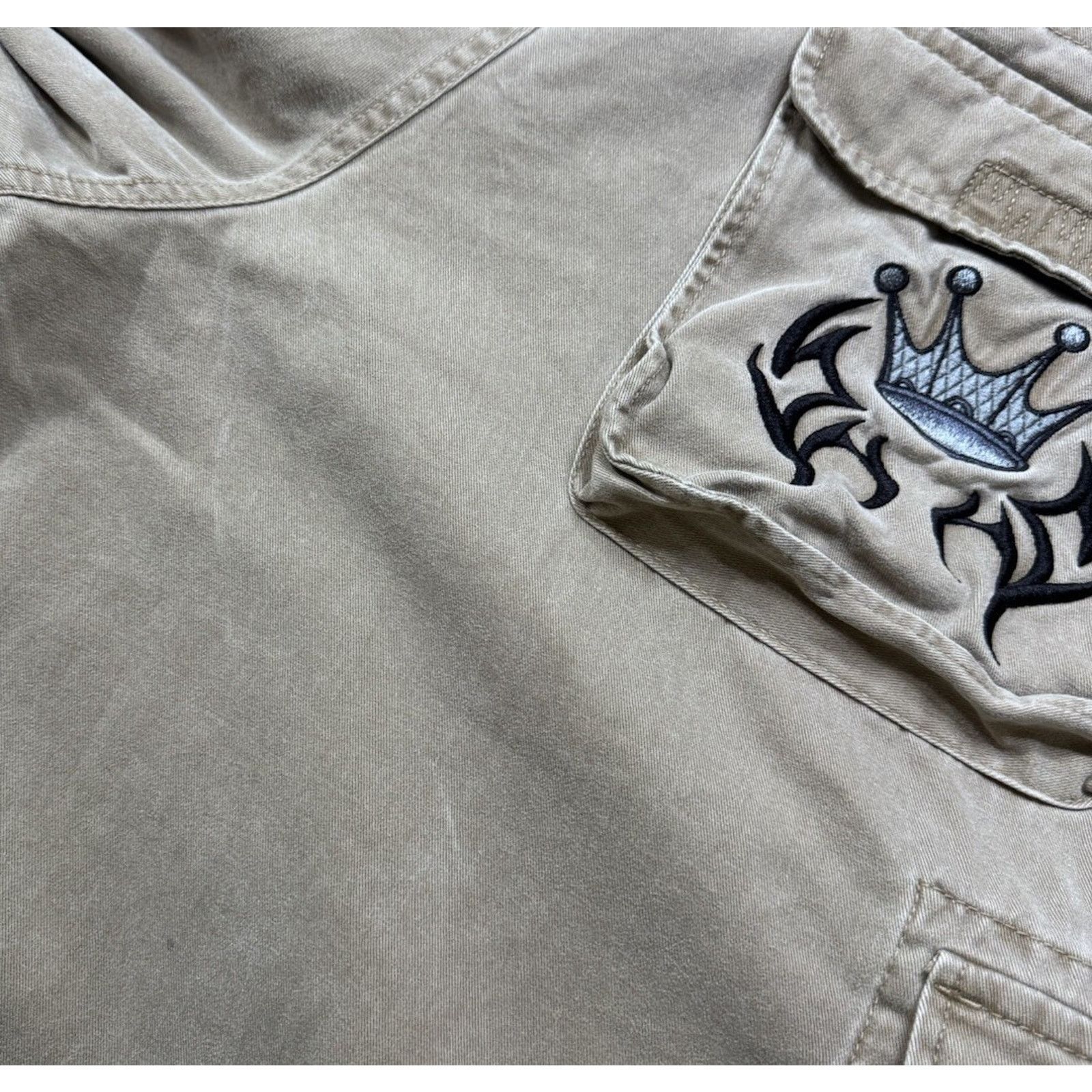 JNCO JNCO Jeans Commando Army Twill Y2K Wide Leg 34x31 Cargo Size US 34 / EU 50 - 7 Thumbnail