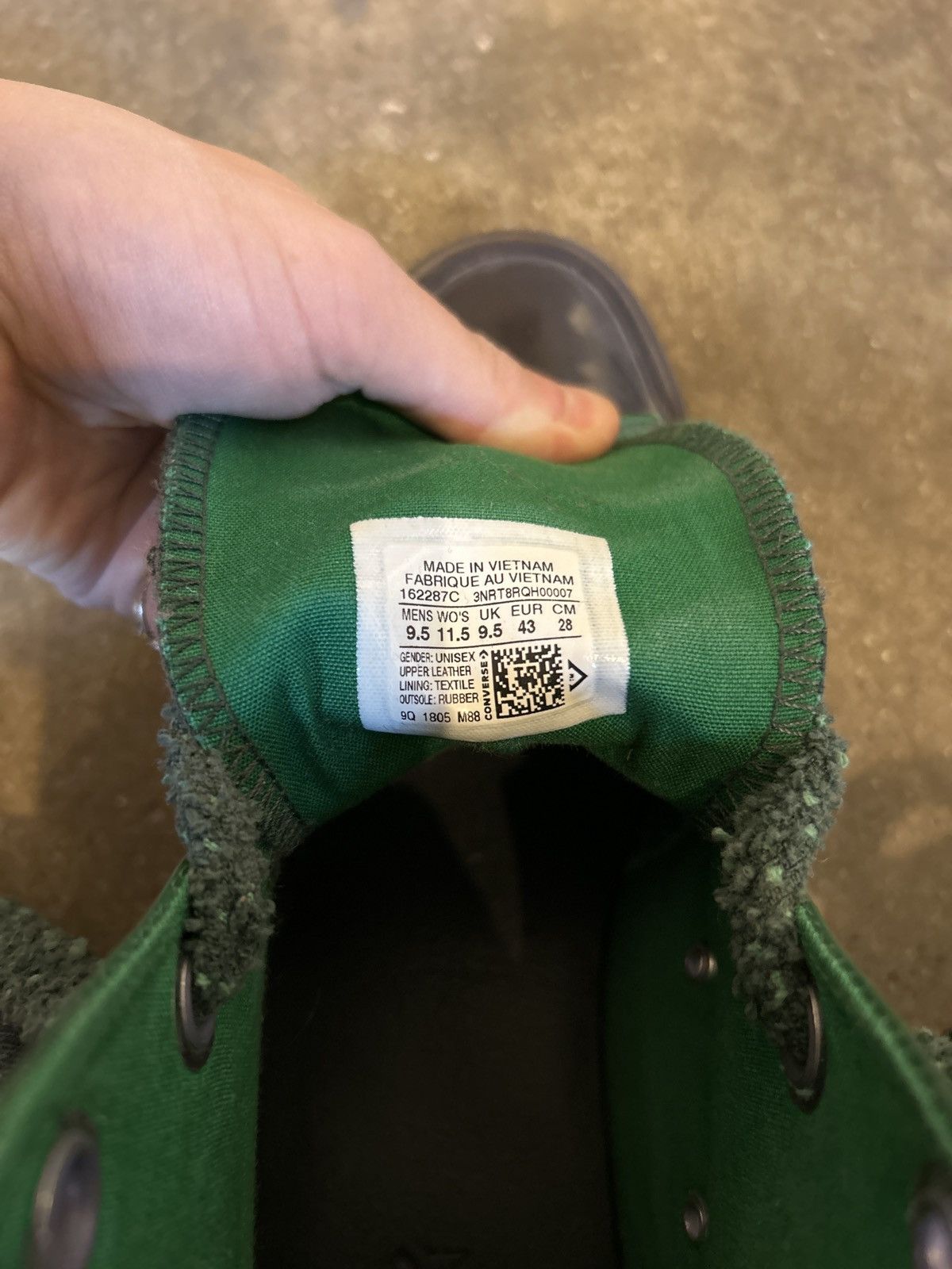 Converse × JW Anderson J.W Anderson Converse size 9.5 Chuck 70 Green "Toy" Size US 9.5 / EU 42-43 - 6 Thumbnail