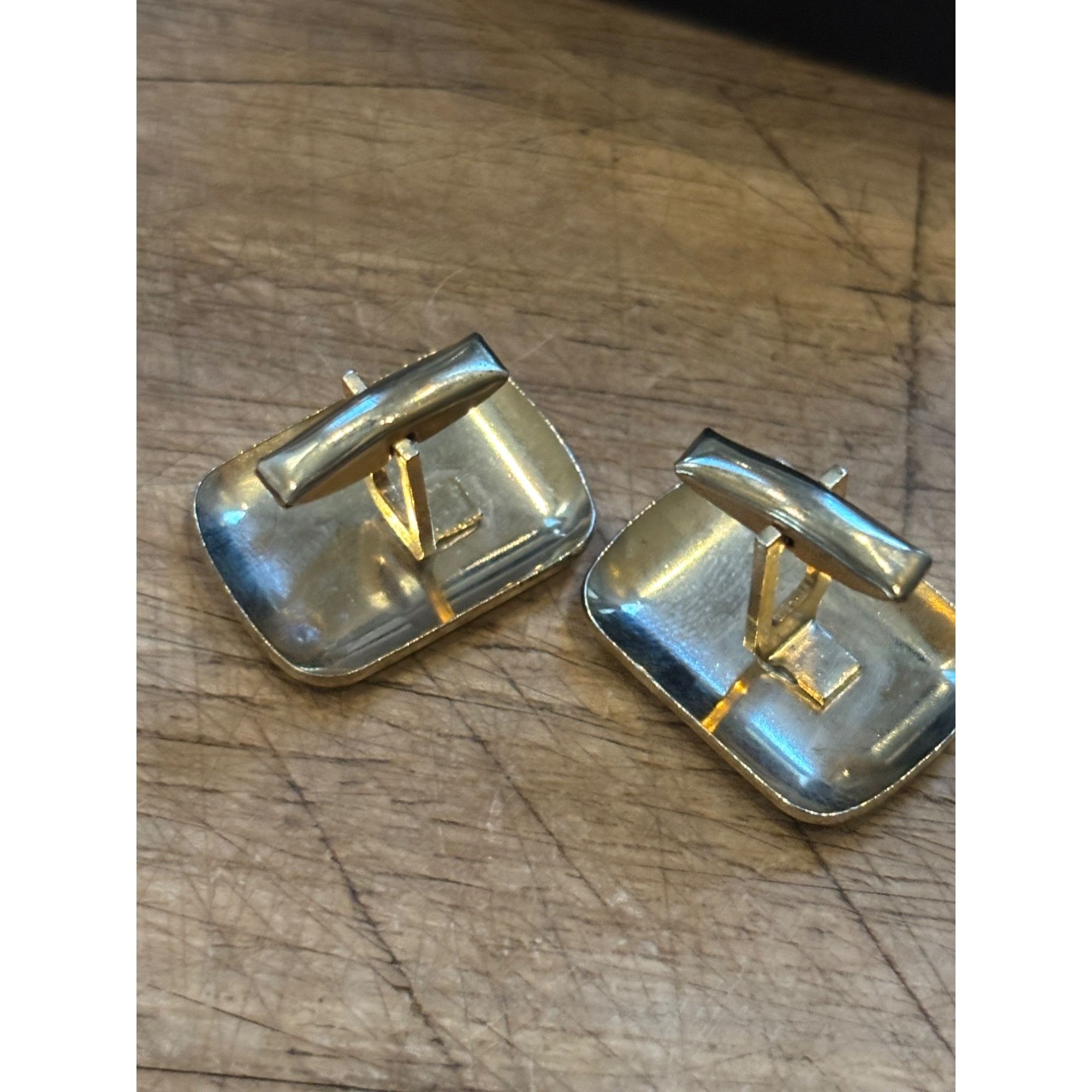 Other Rectangular Silver Floral Engraved Cufflinks In Gift Box Size ONE SIZE - 4 Thumbnail