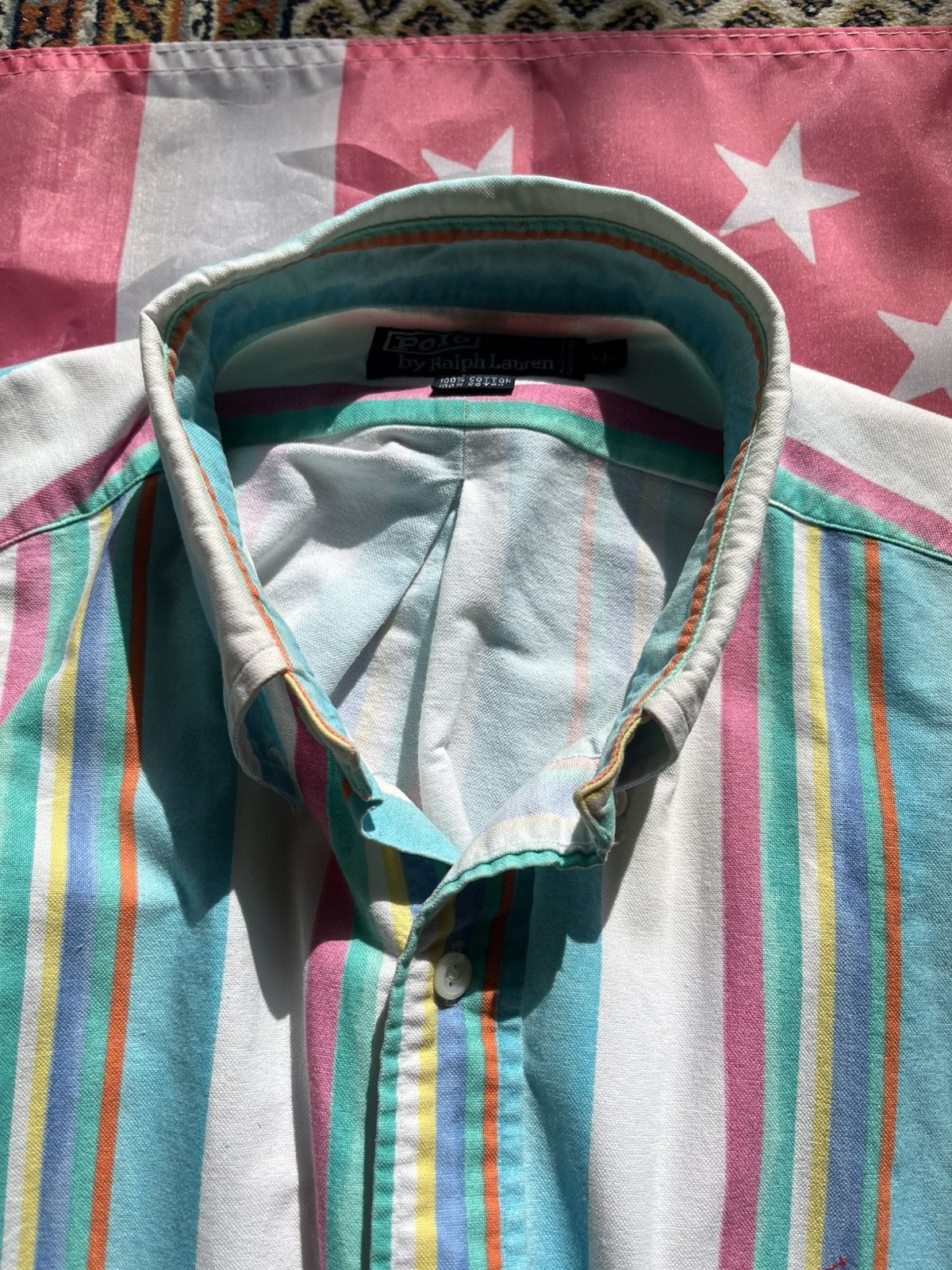 Polo Ralph Lauren × Vintage Vintage luxury polo Ralph Lauren button up Size US XXL / EU 58 / 5 - 2 Thumbnail