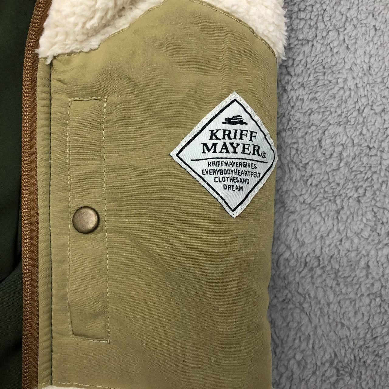 Japanese Brand Y649 KRIFF MAYER FLEECE REVERSIBLE JACKETS Size US L / EU 52-54 / 3 - 12 Thumbnail