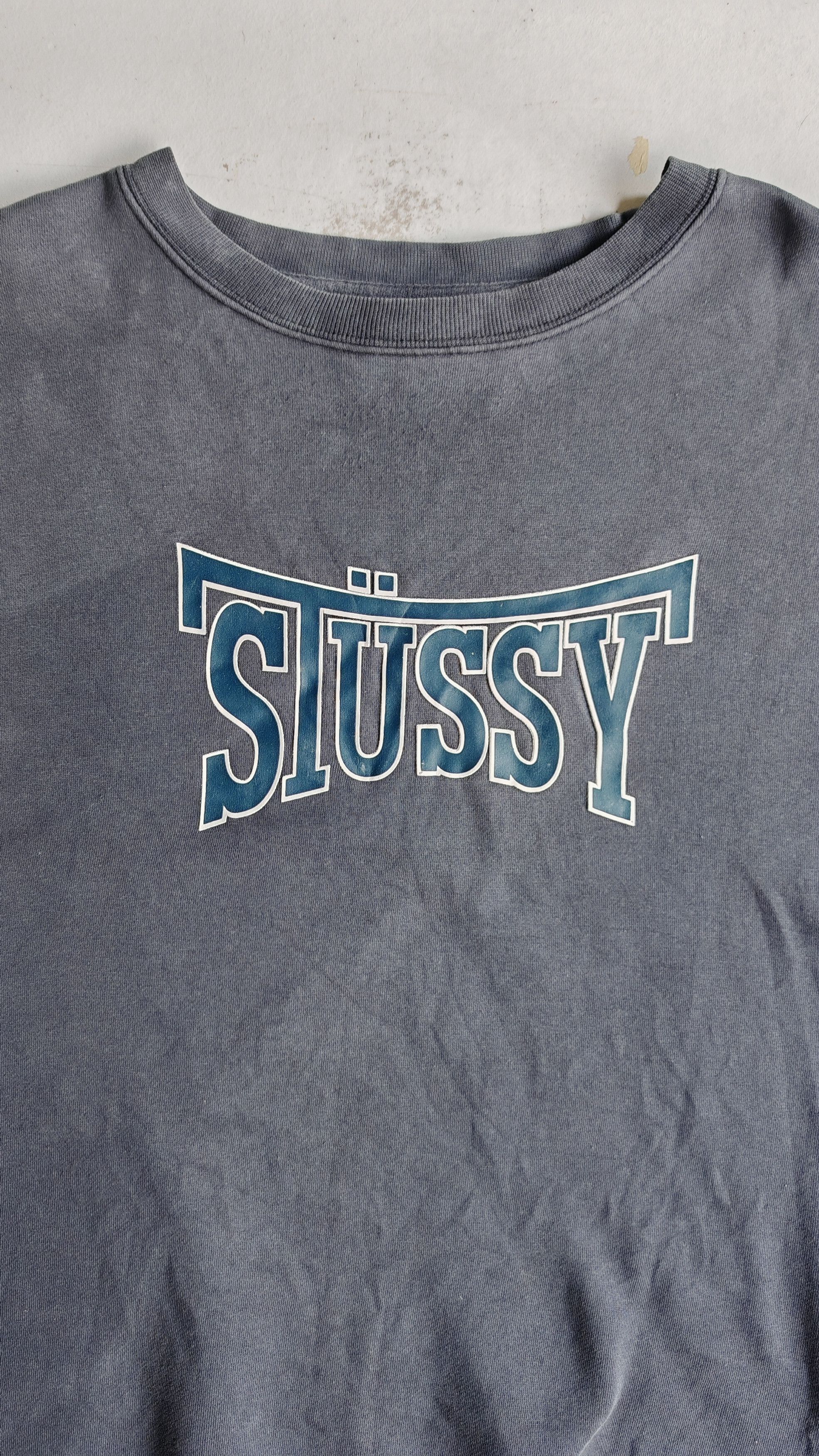 Stussy Stussy Big Logo Sweatshirt Size US XL / EU 56 / 4 - 7 Thumbnail