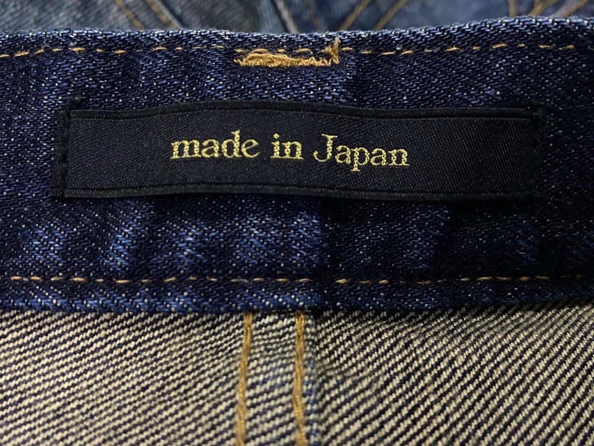semanticdesign Semantic Design Flared Snakeskin Denim Pants Size US 34 / EU 50 - 13 Thumbnail
