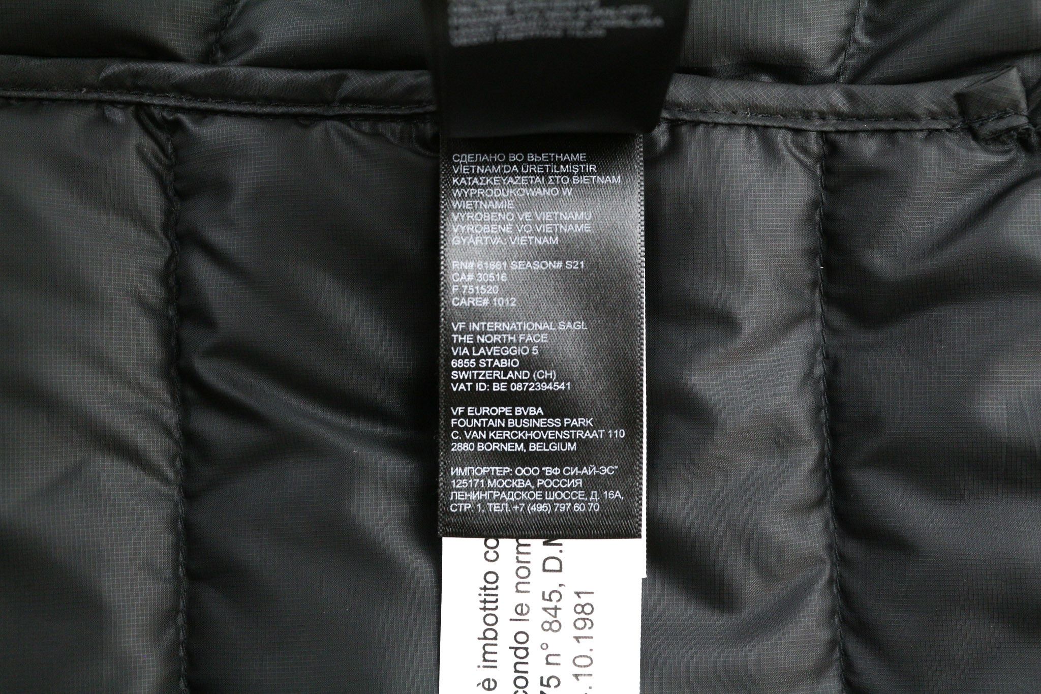 The North Face TREVAIL S 800 Down Black High Neck Lined Jacket 79769 Size US S / EU 44-46 / 1 - 10 Thumbnail