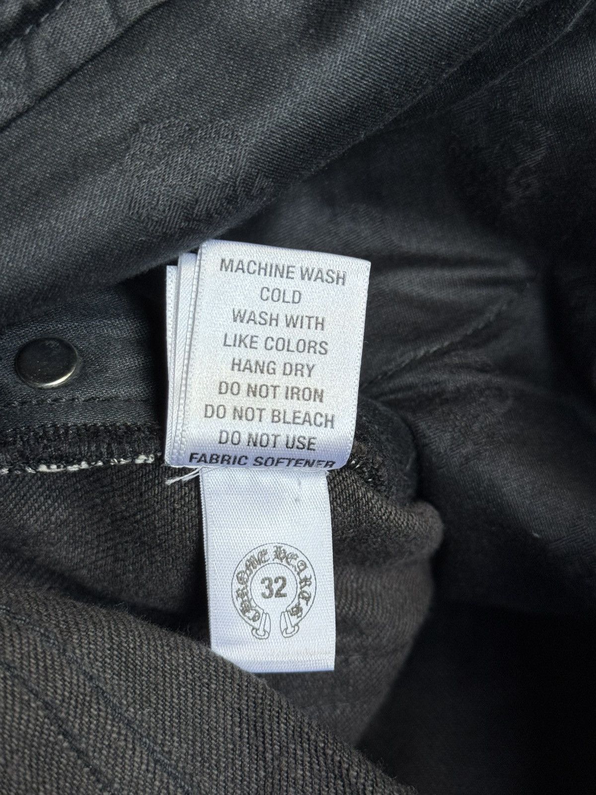 Chrome Hearts Chrome Hearts Selvedge Denim Jeans Size US 32 / EU 48 - 11 Thumbnail