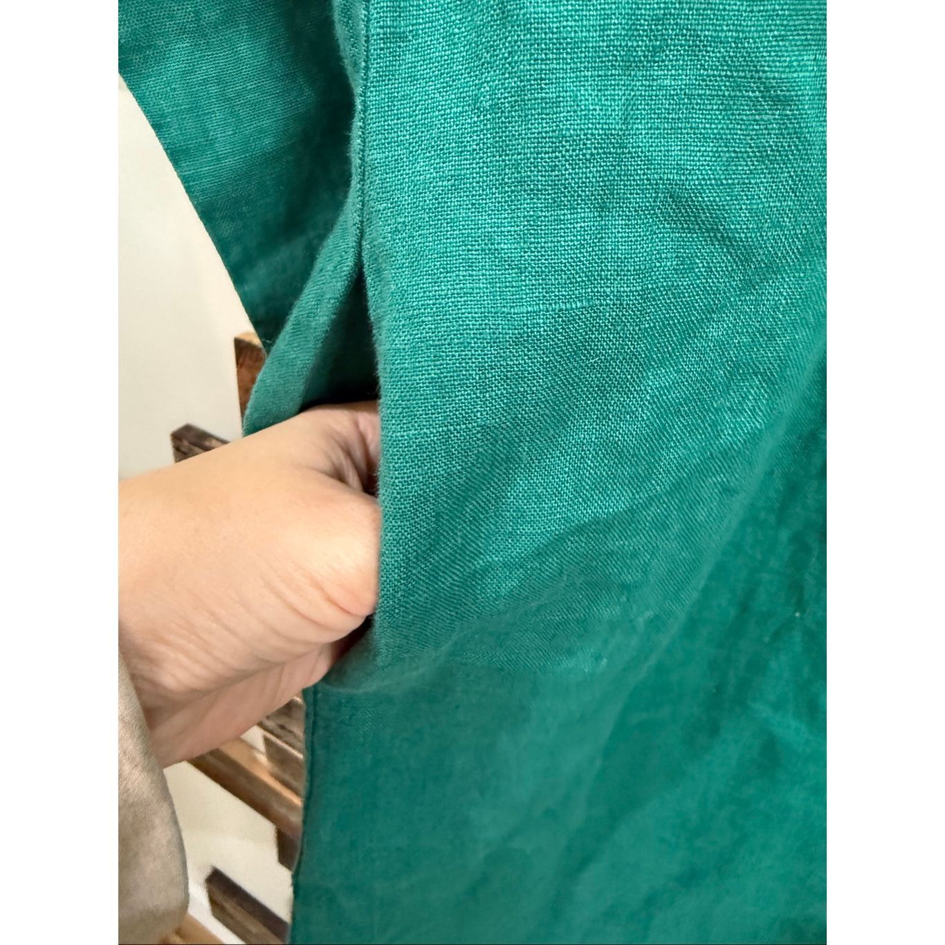 FLAX Flax NWOT linen green dress pockets size S Size S / US 4 / IT 40 - 5 Thumbnail