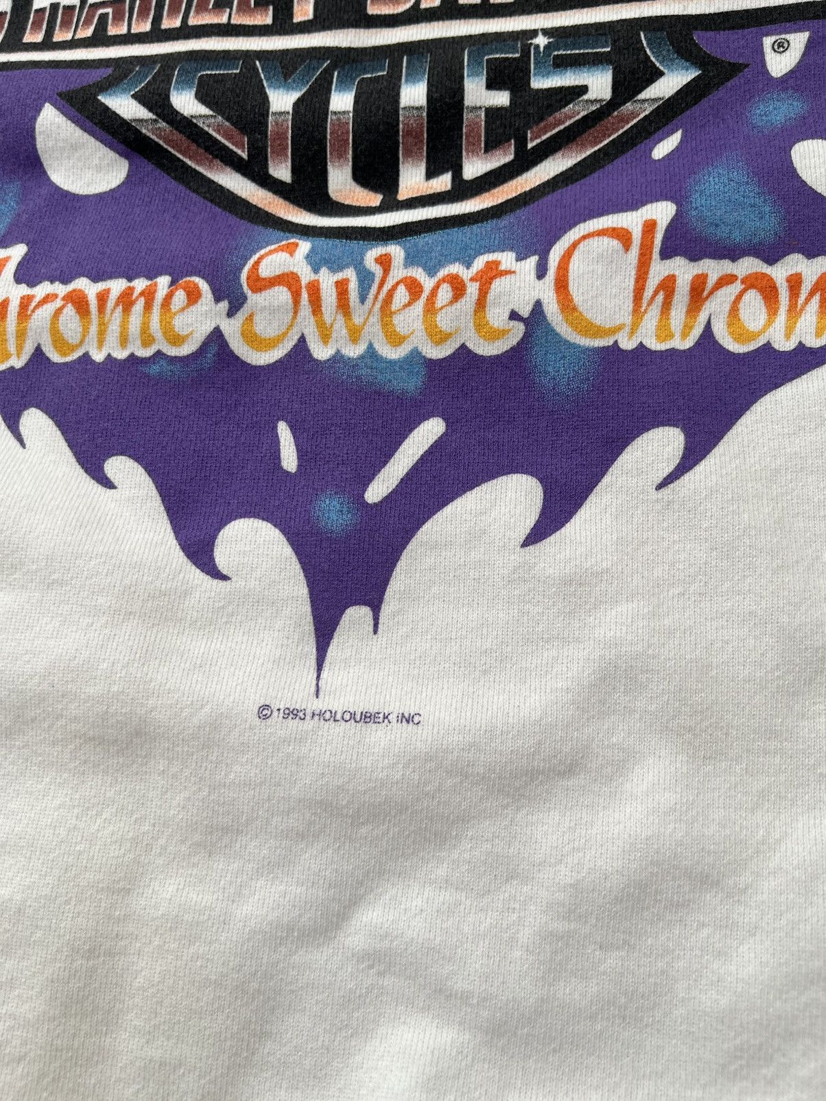 Harley Davidson Vintage harley davidson chrome sweet chrome sweater Size US XXL / EU 58 / 5 - 3 Thumbnail