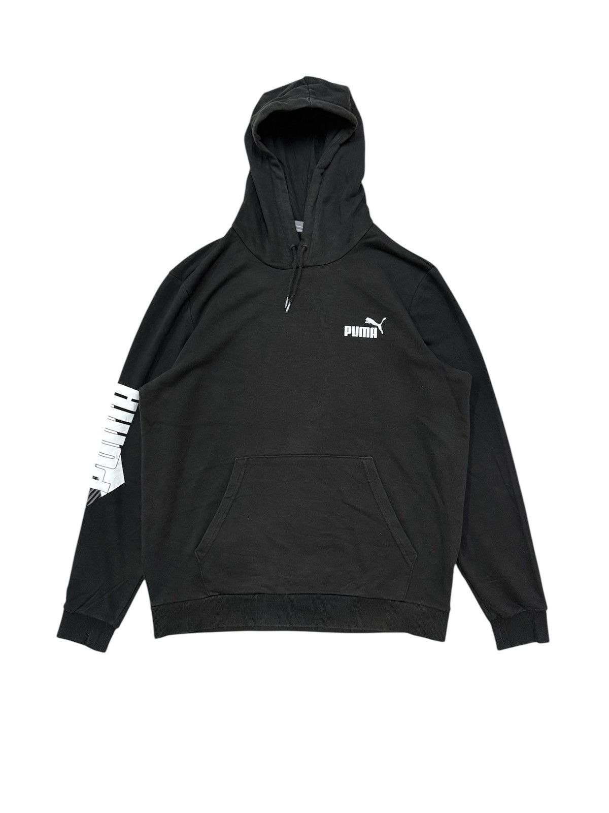 Puma Puma Logo Sleeve Pullover Sweater Hoodie Size US M / EU 48-50 / 2 - 1 Thumbnail