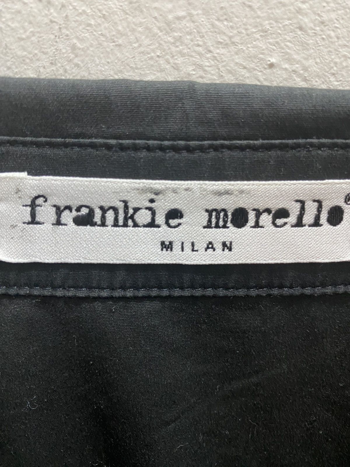 Frankie Morello FRANKIE MORELLO BLACK COTTON SHIRT Size M / US 6-8 / IT 42-44 - 7 Thumbnail