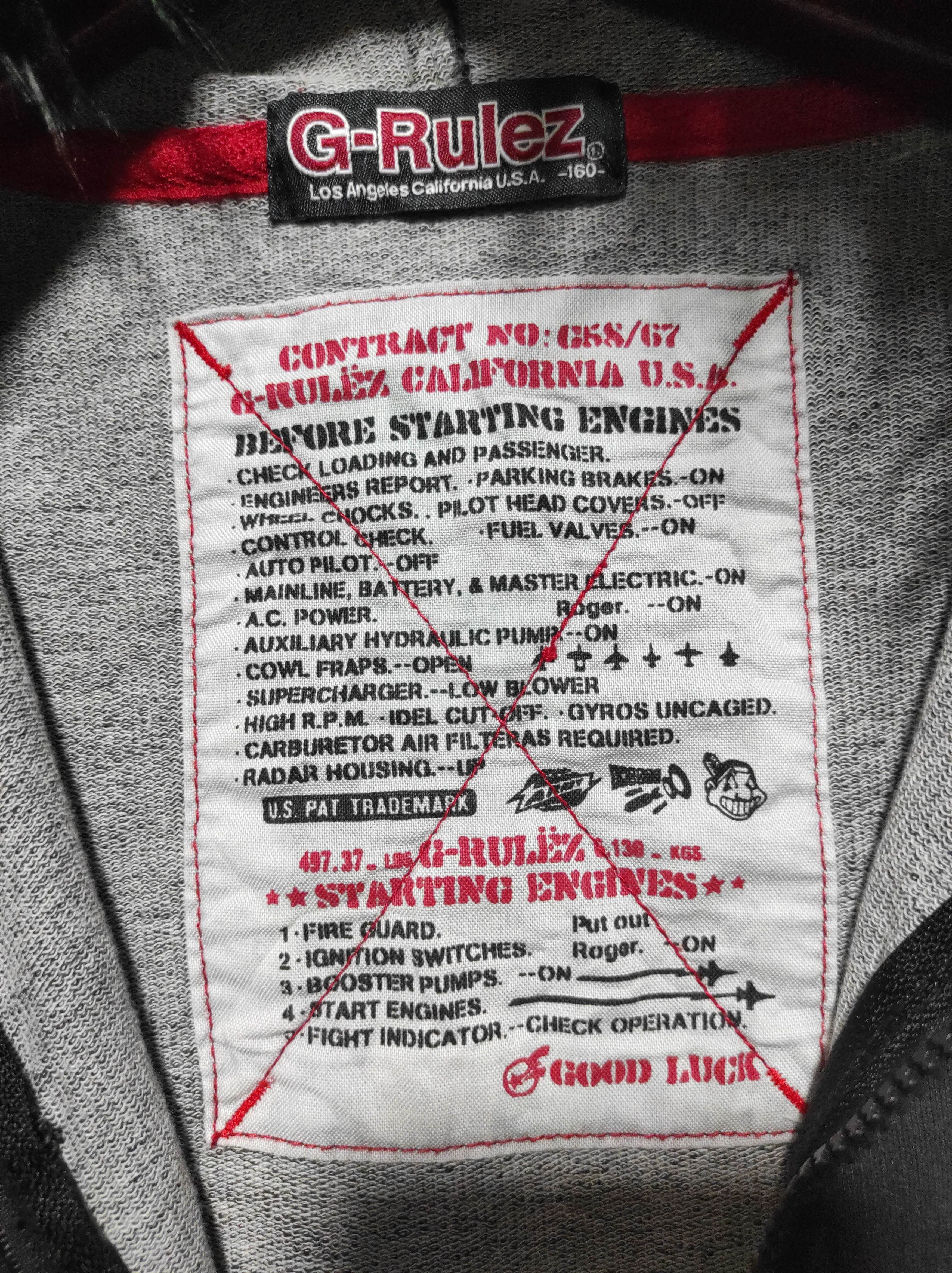 If Six Was Nine G-Rulez Black Wash Zipper Fur Hoodie i6w9 Lgb Style Size US XS / EU 42 / 0 - 11 Thumbnail