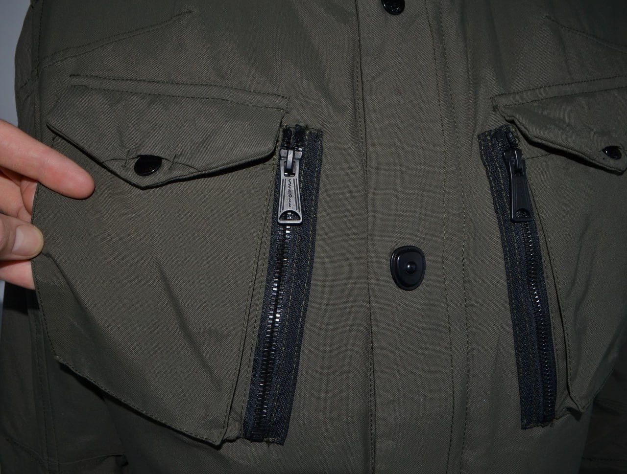 Schott SCHOTT FIELD MILITARY Jacket ARMY MULTIPOCHES Hooded Size M Size US M / EU 48-50 / 2 - 5 Thumbnail