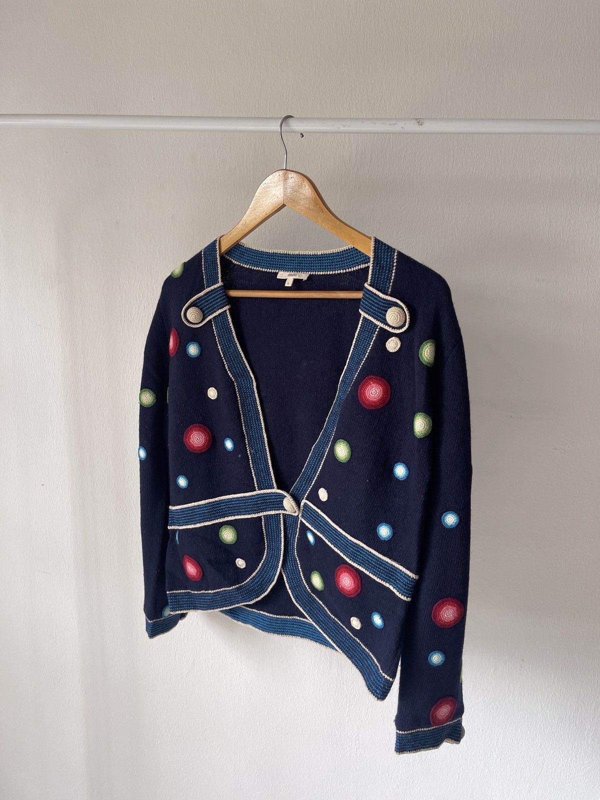 Kenzo 2000s Kenzo Space Dot Knitwear Size S / US 4 / IT 40 - 3 Thumbnail
