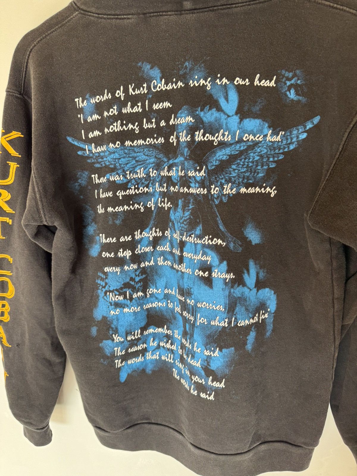 Nirvana Vintage Kurt Cobain Memorial Hoodie Size US S / EU 44-46 / 1 - 7 Thumbnail